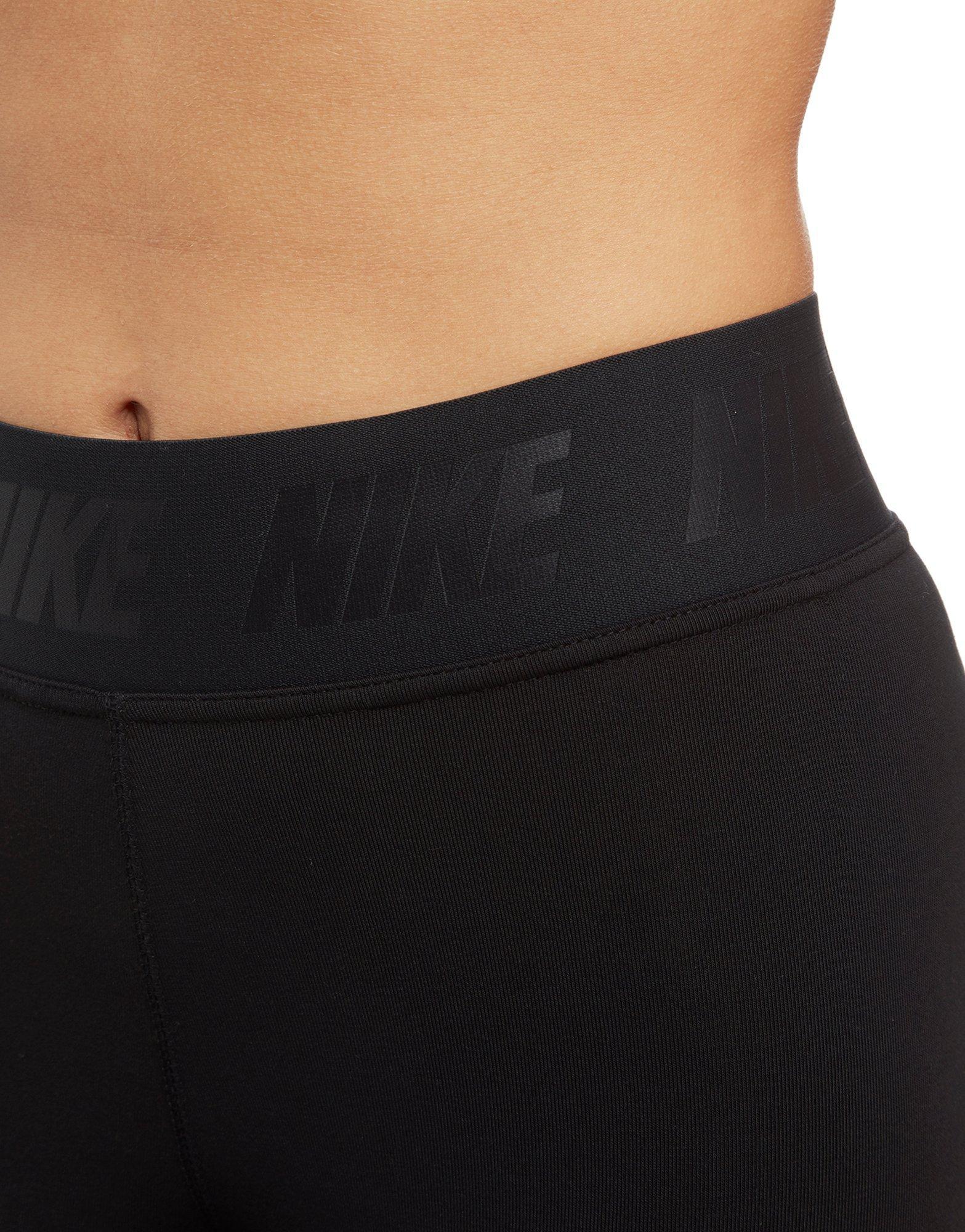 Lyst - Nike High Waisted Leggings in Black