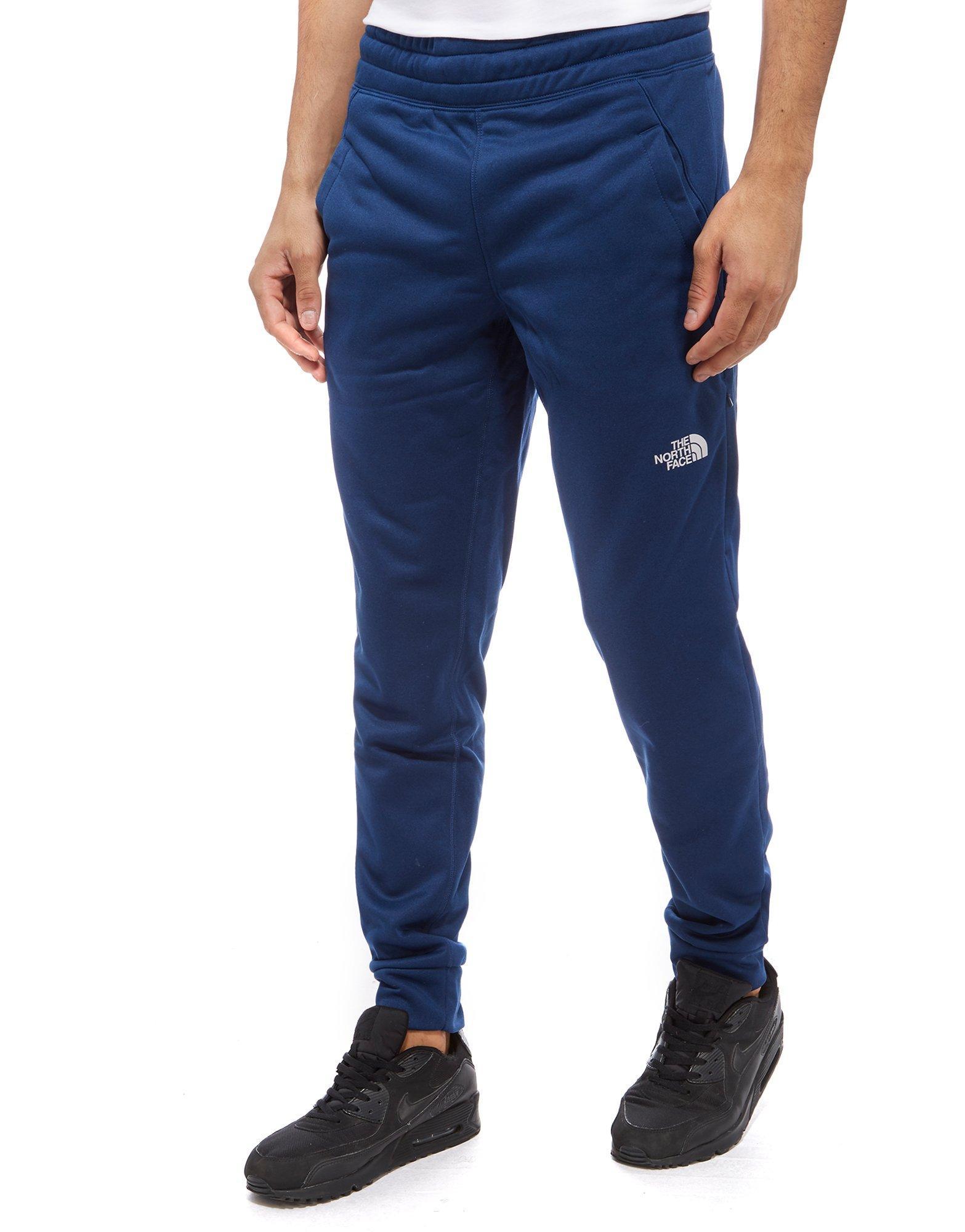 blue north face tracksuit