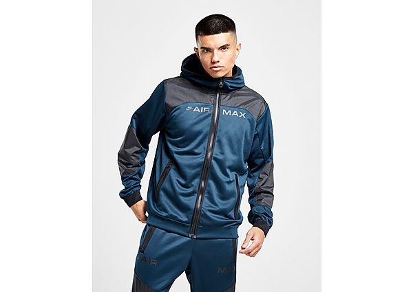 Nike Air Max Polyknit Full Zip Hoodie in Black for Men | Lyst UK