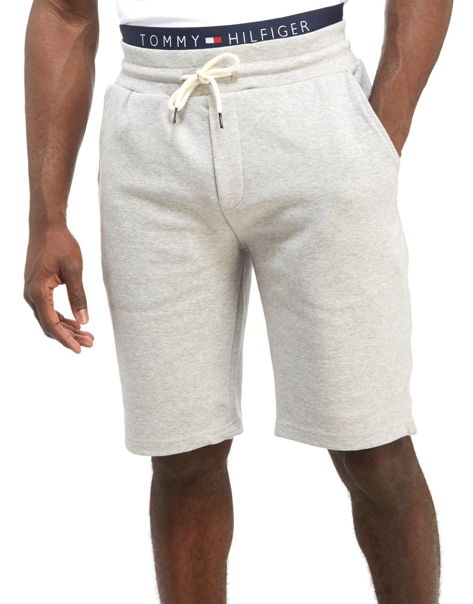 tommy fleece shorts