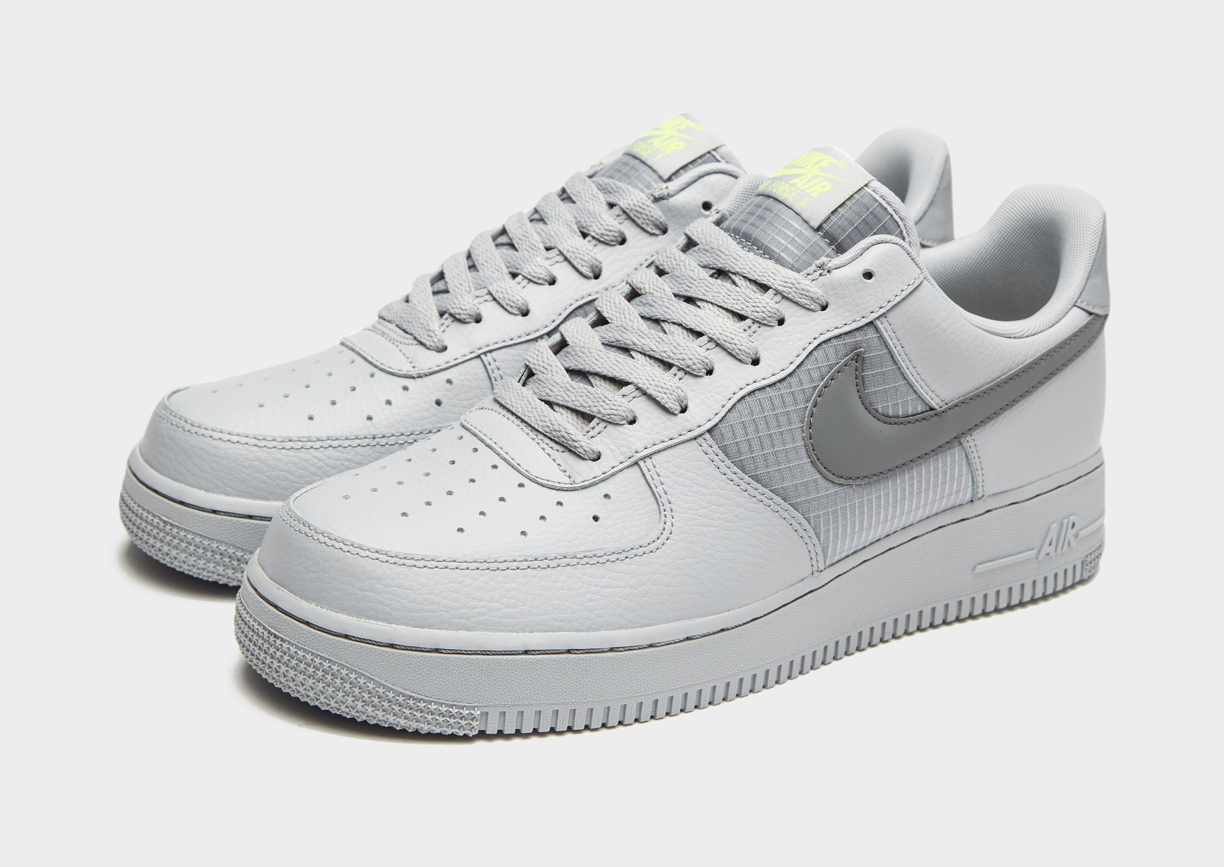 Nike Leather Air Force 1 Low in Grey (Gray) for Men Lyst