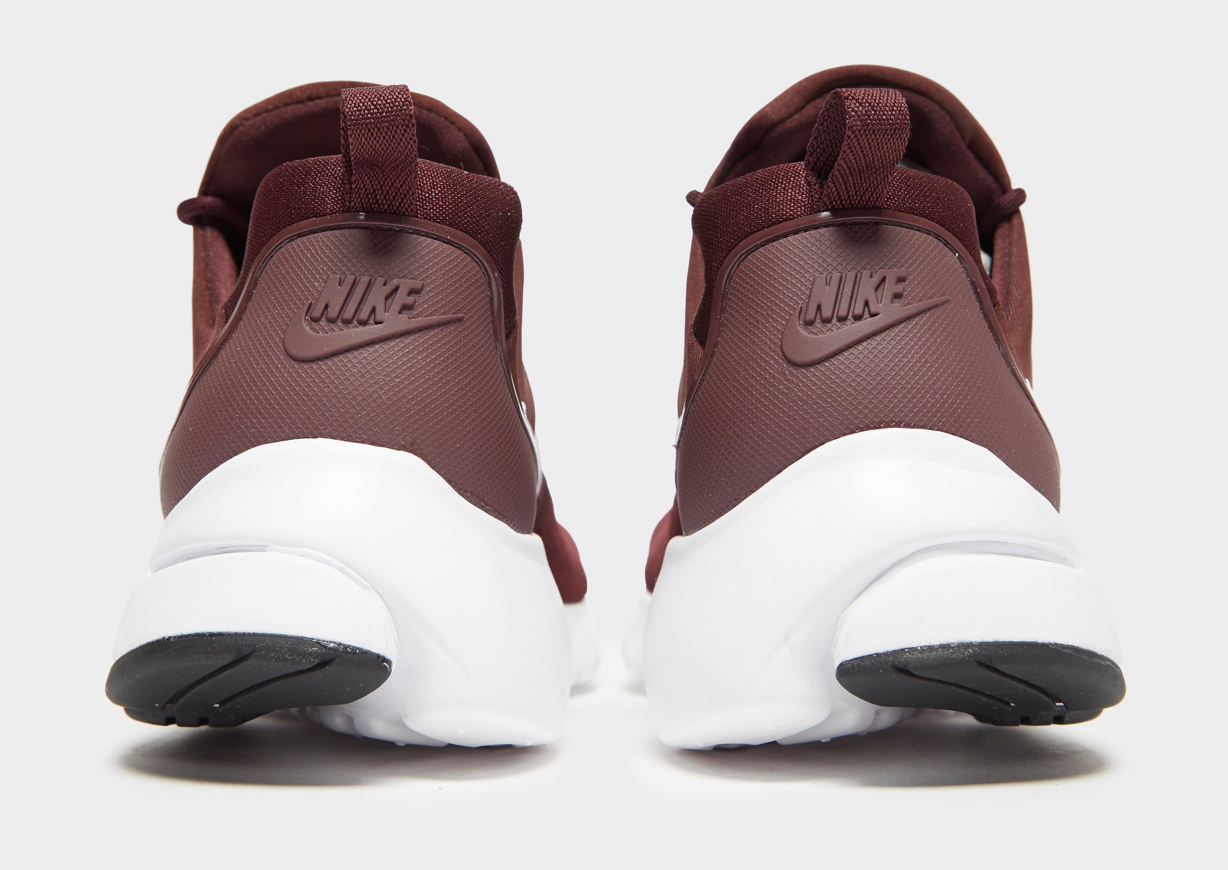 nike presto fly burgundy