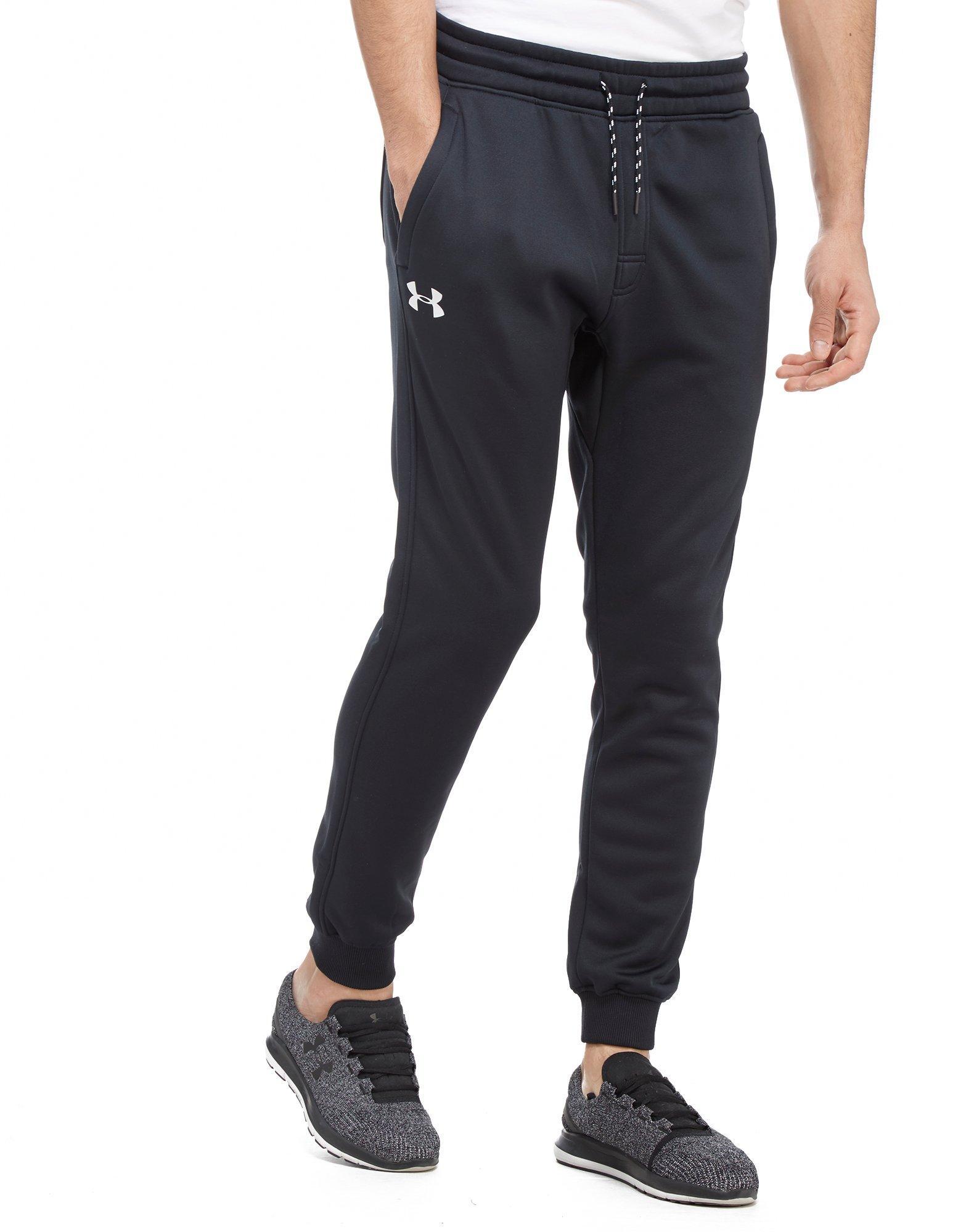 under armour black track pants