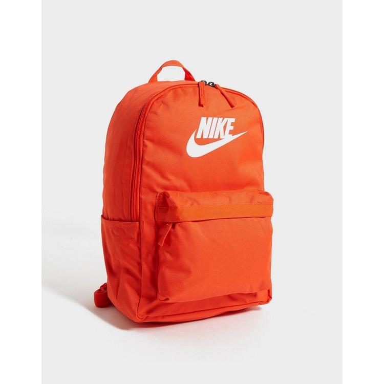 bright orange nike backpack