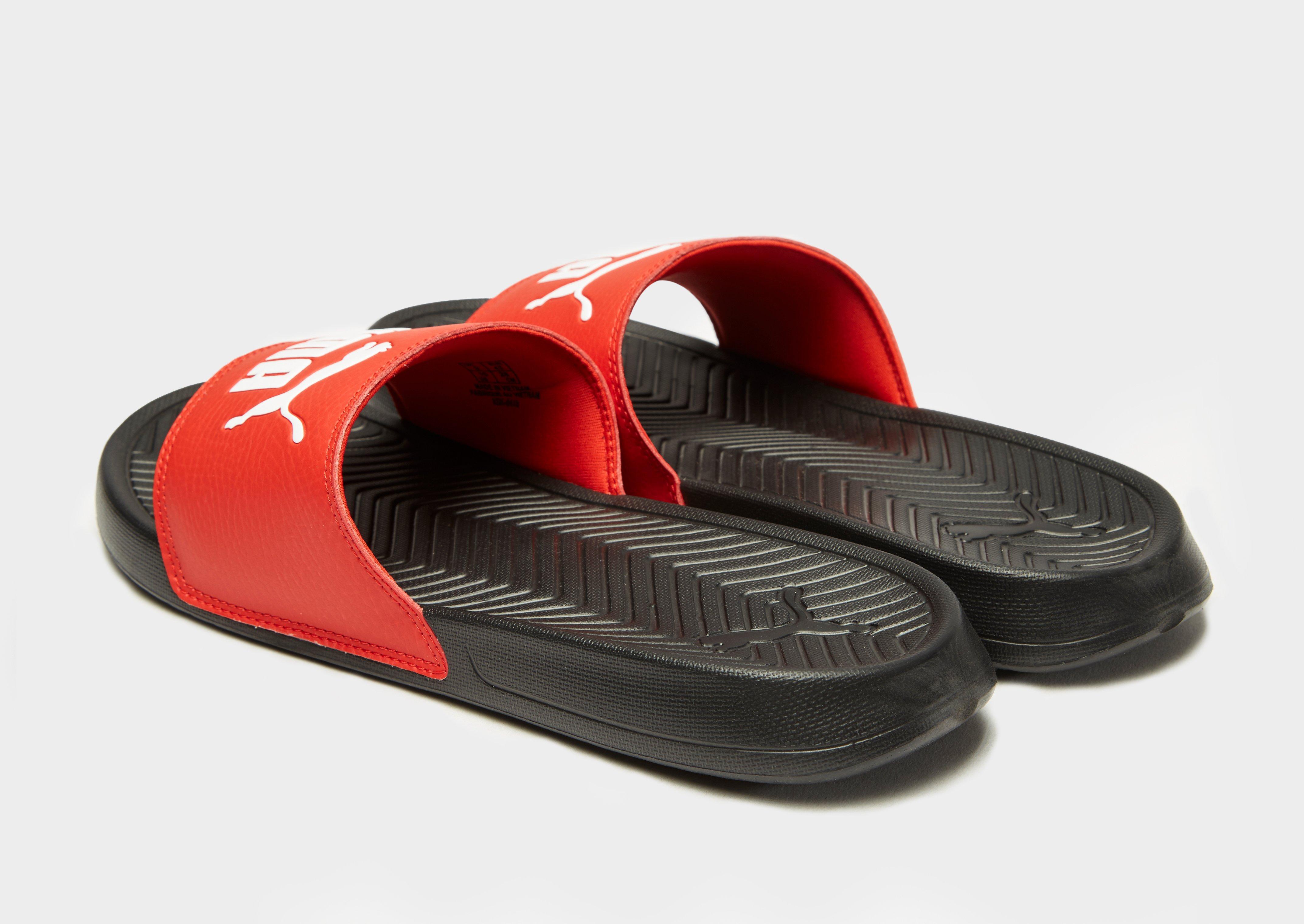 puma men's popcat slide sandal