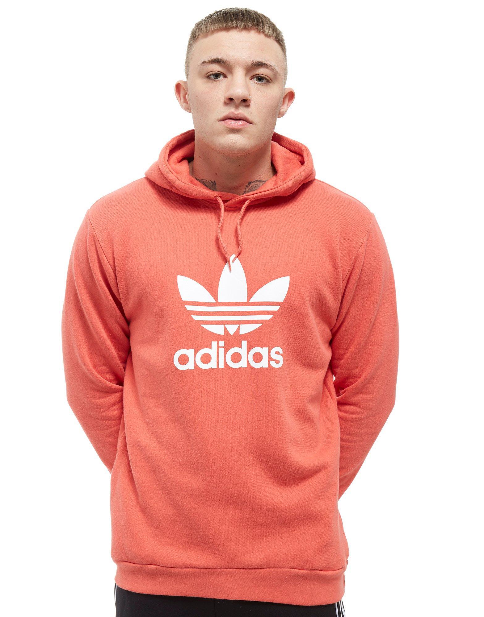 coral adidas sweatshirt