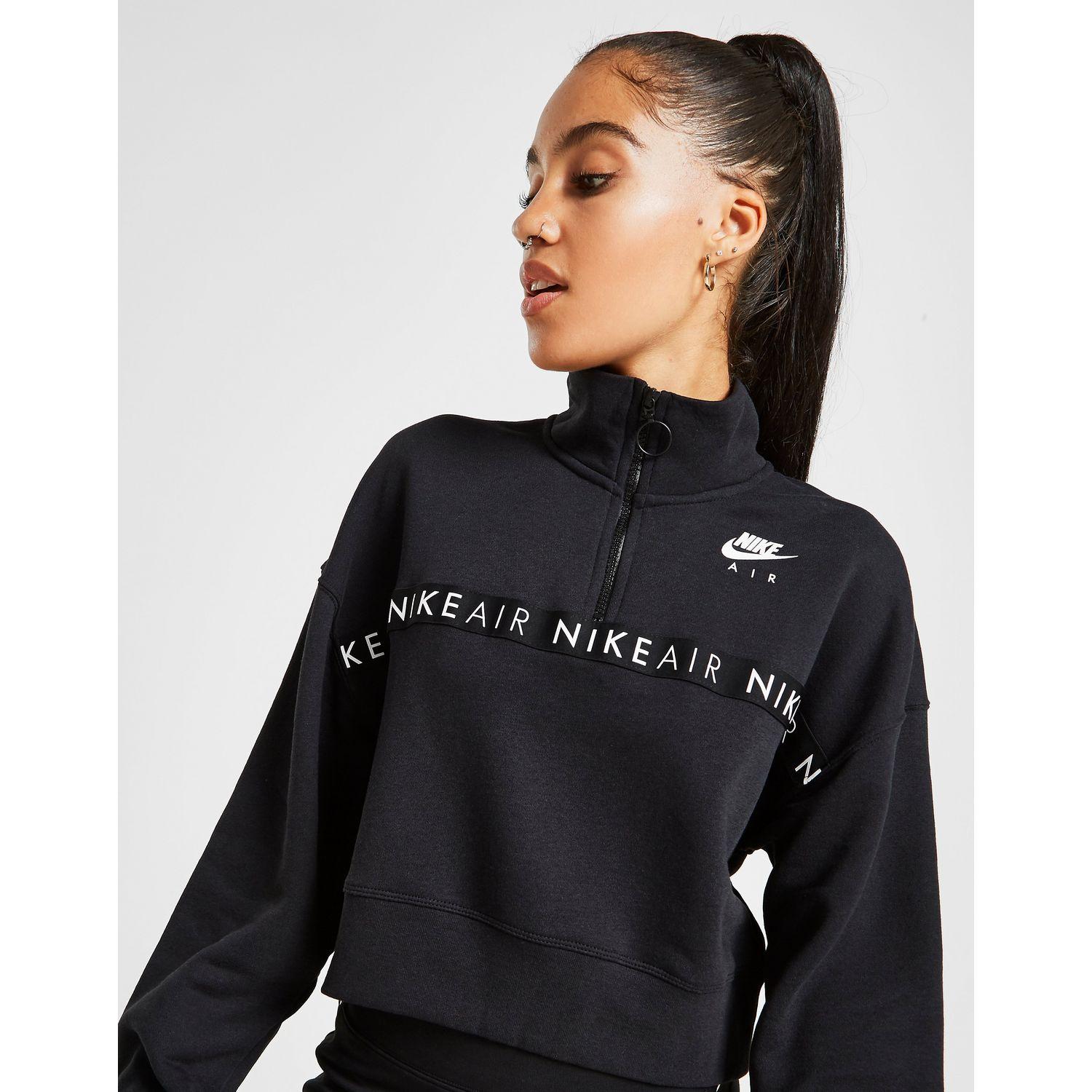 nike zip track top