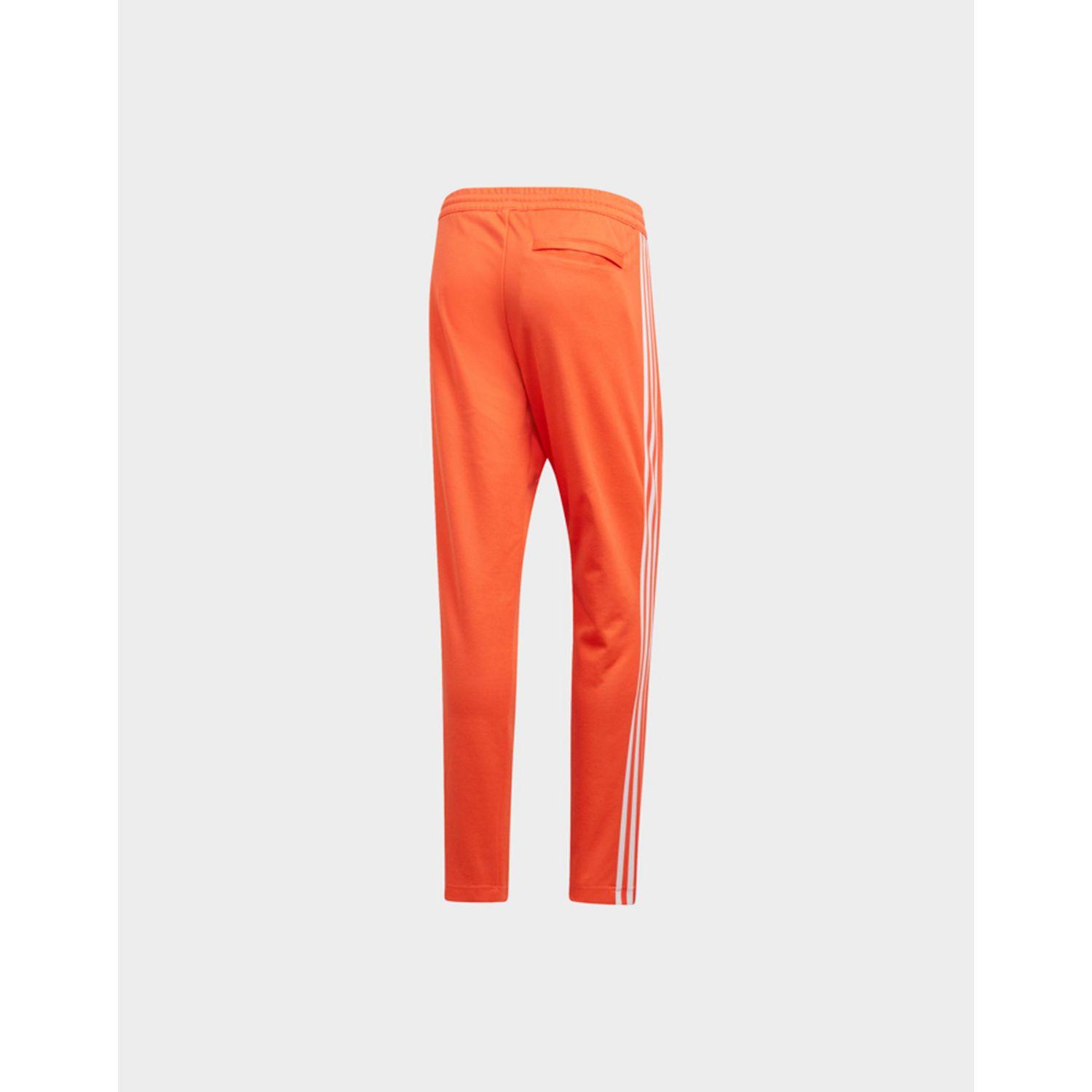 bb track pants orange