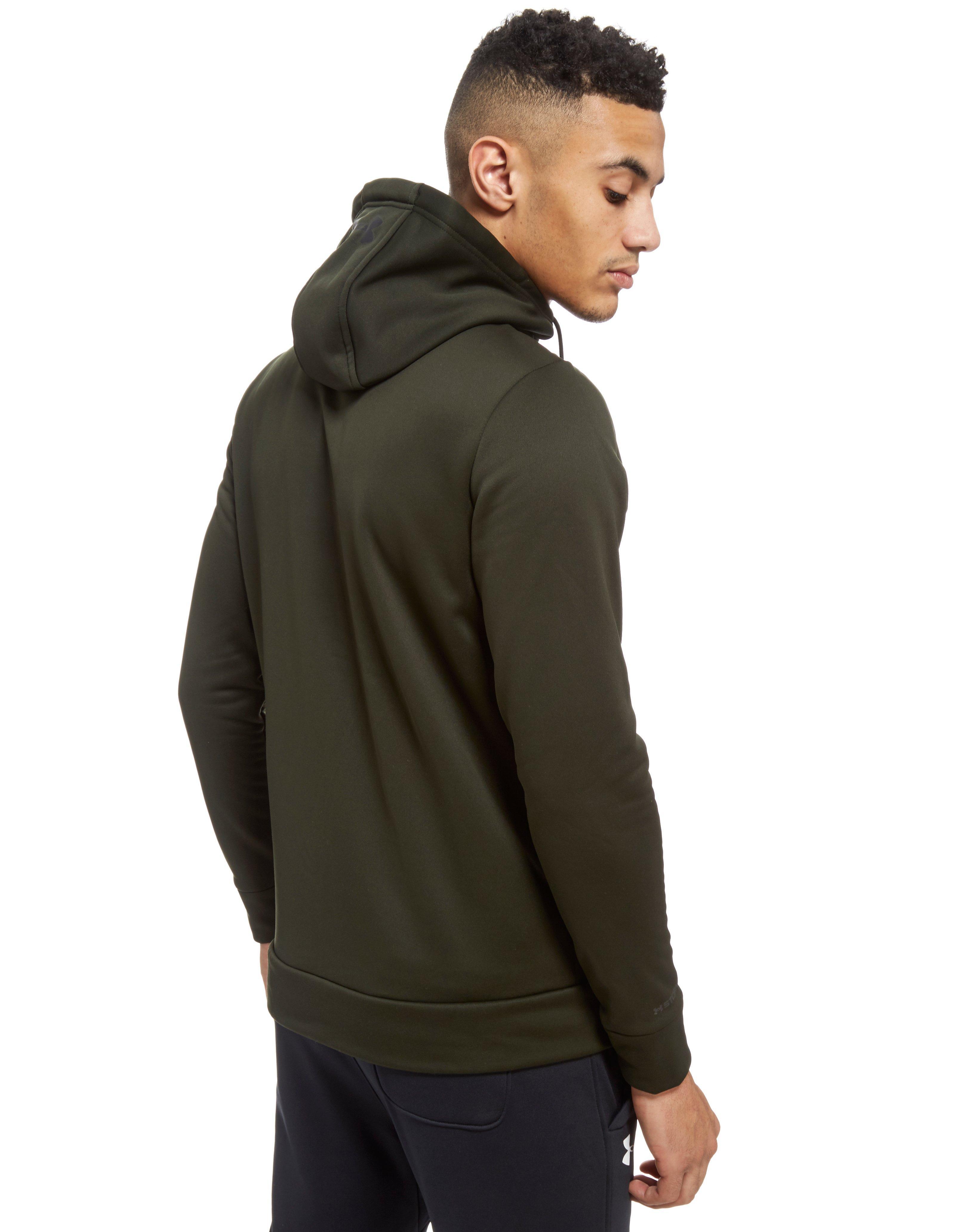 under armour icon full zip hoodie green