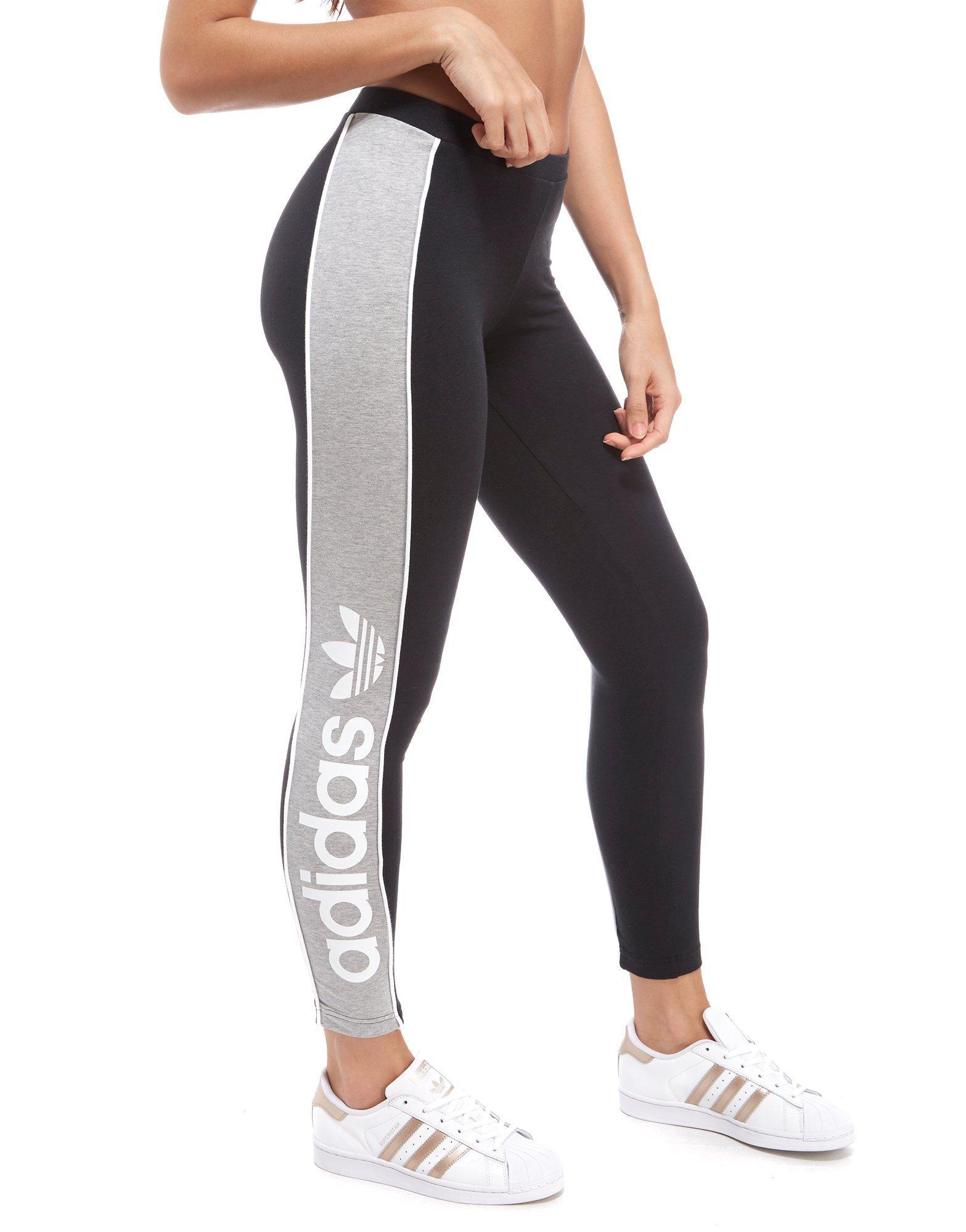 adidas linear leggings black