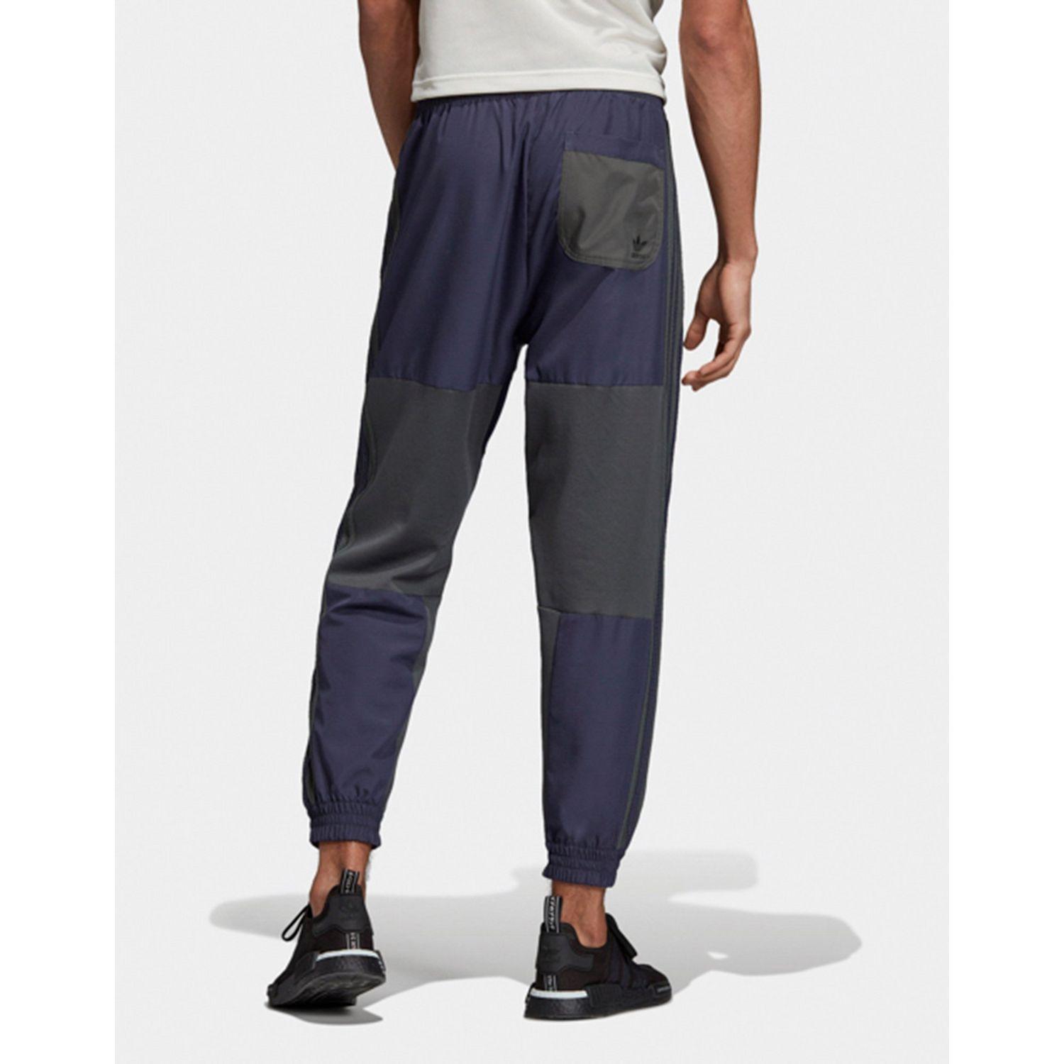 blue adidas tracksuit bottoms