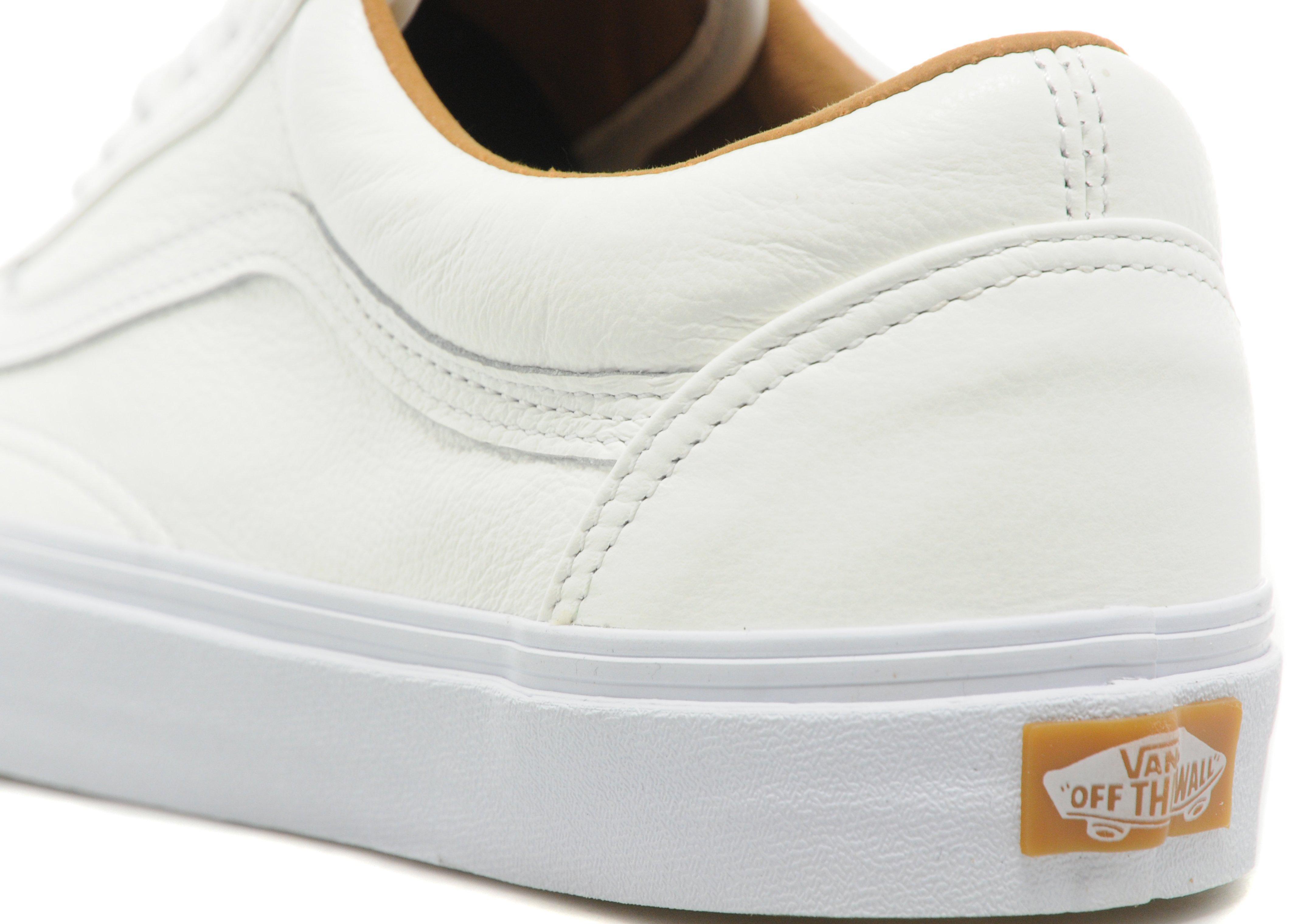 vans old skool off white premium leather