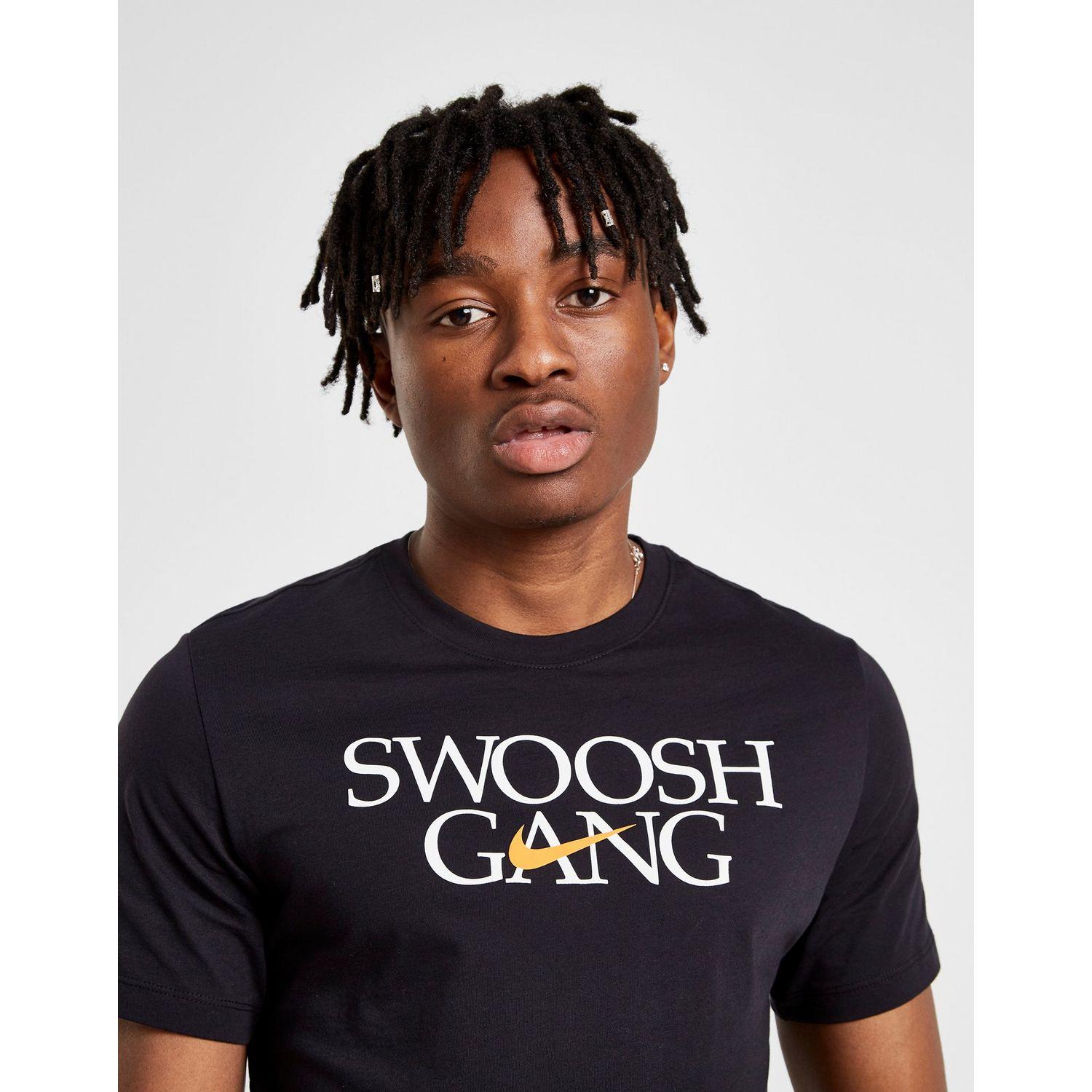 swoosh gang t shirt
