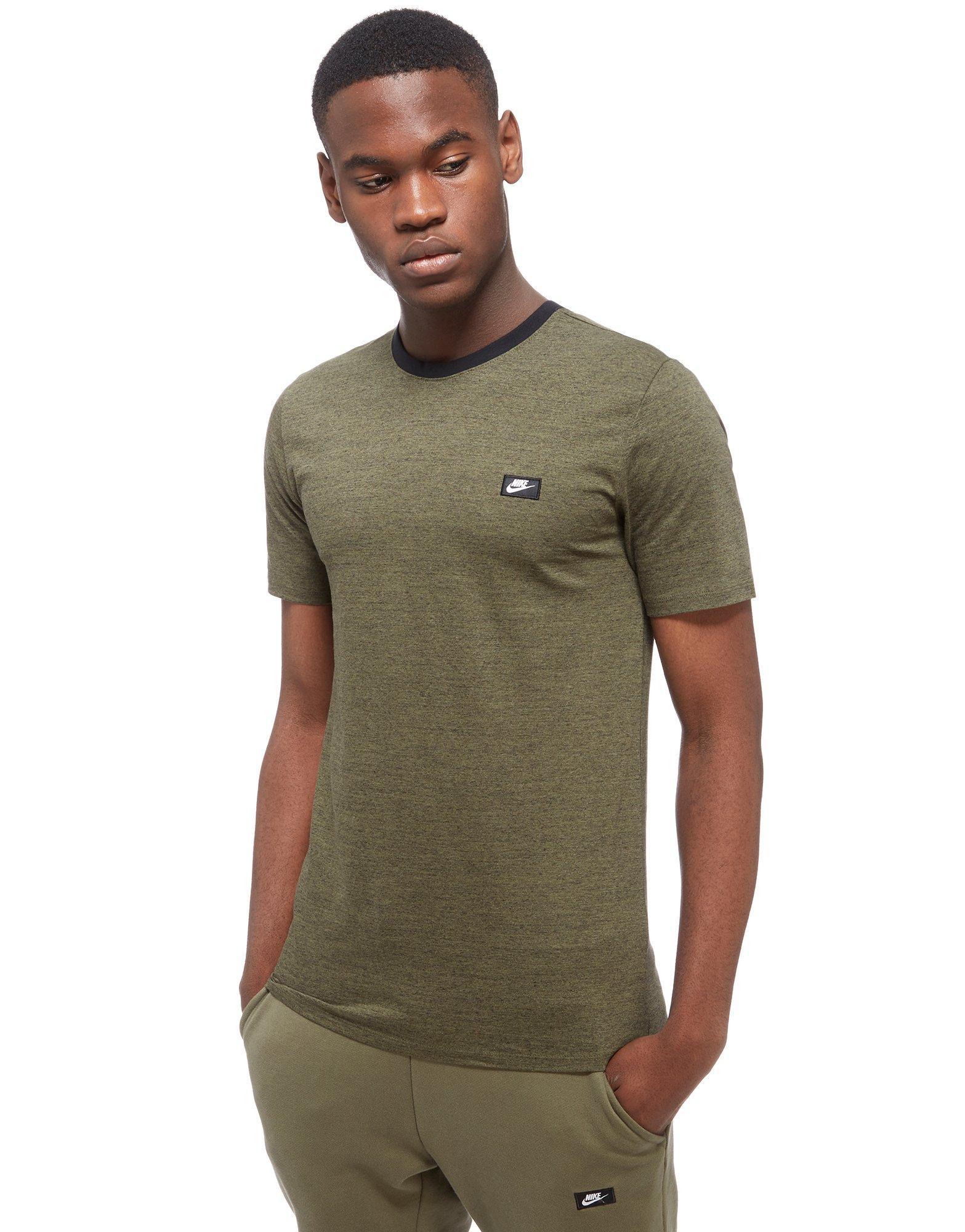 olive green t shirt mens nike