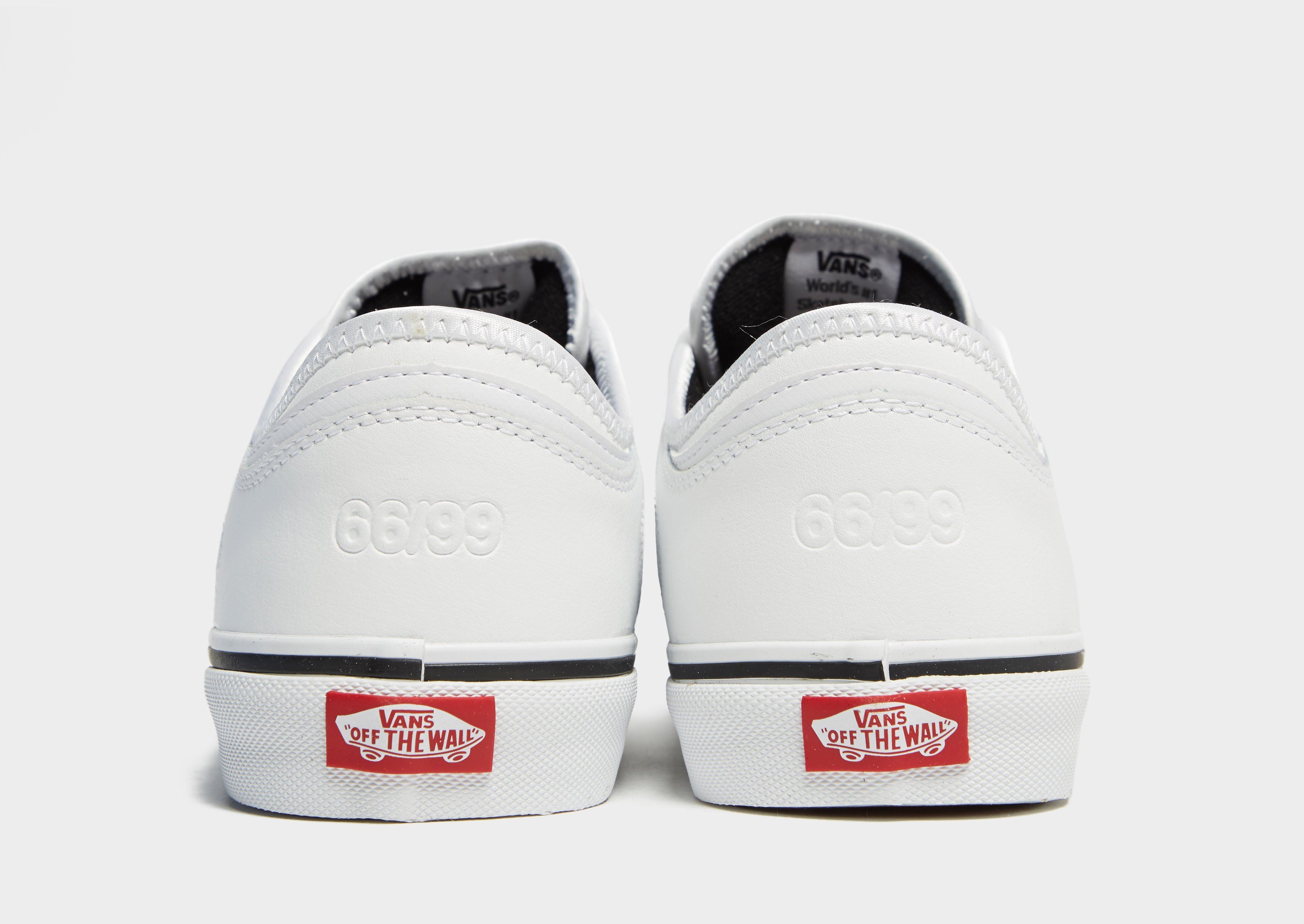 Vans Leather 66/99/19 Rowley Classic in White/Black (White) for Men - Lyst