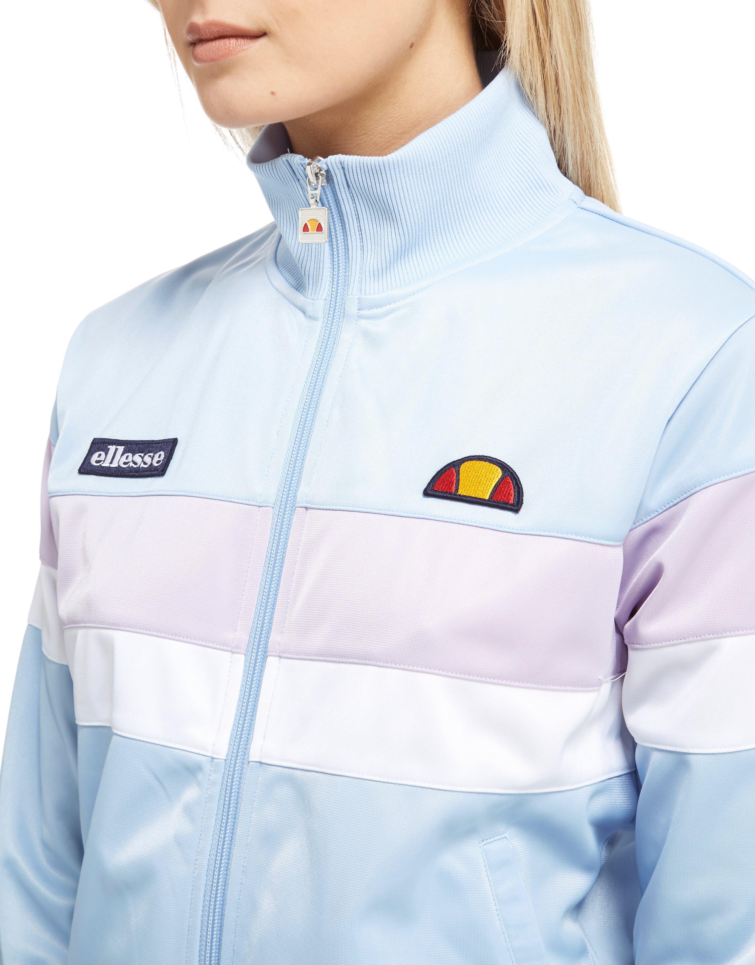 ellesse sweat colour block fleece crew junior