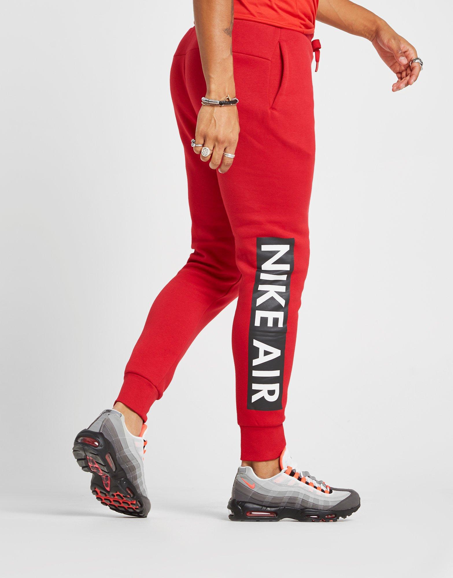 nike air logo track pants