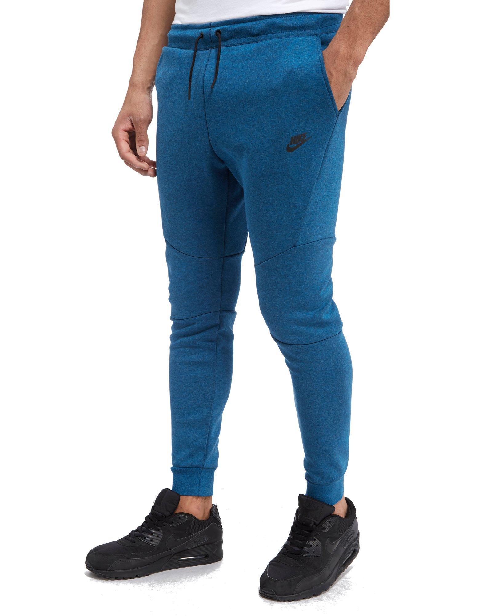 Lyst - Nike Tech Fleece Pants in Blue for Men