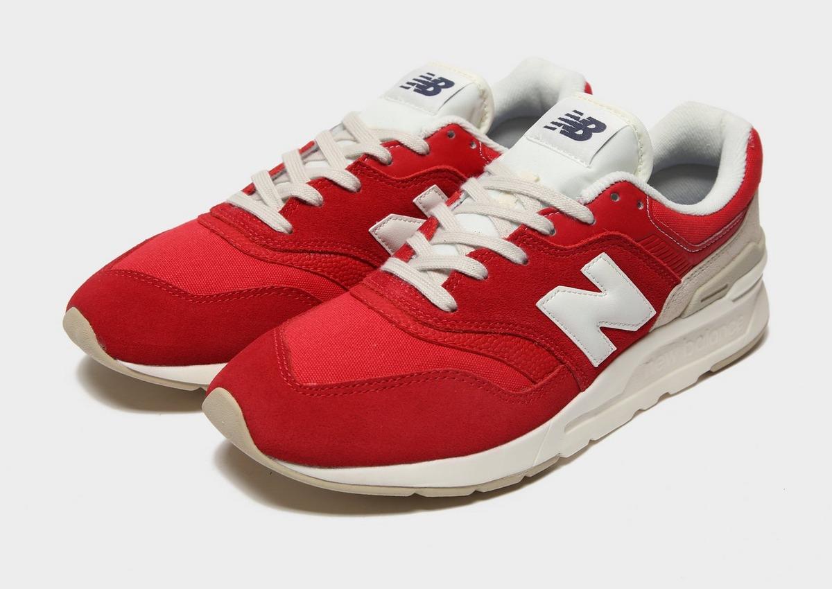 New Balance Leather 997h in Red for Men - Lyst