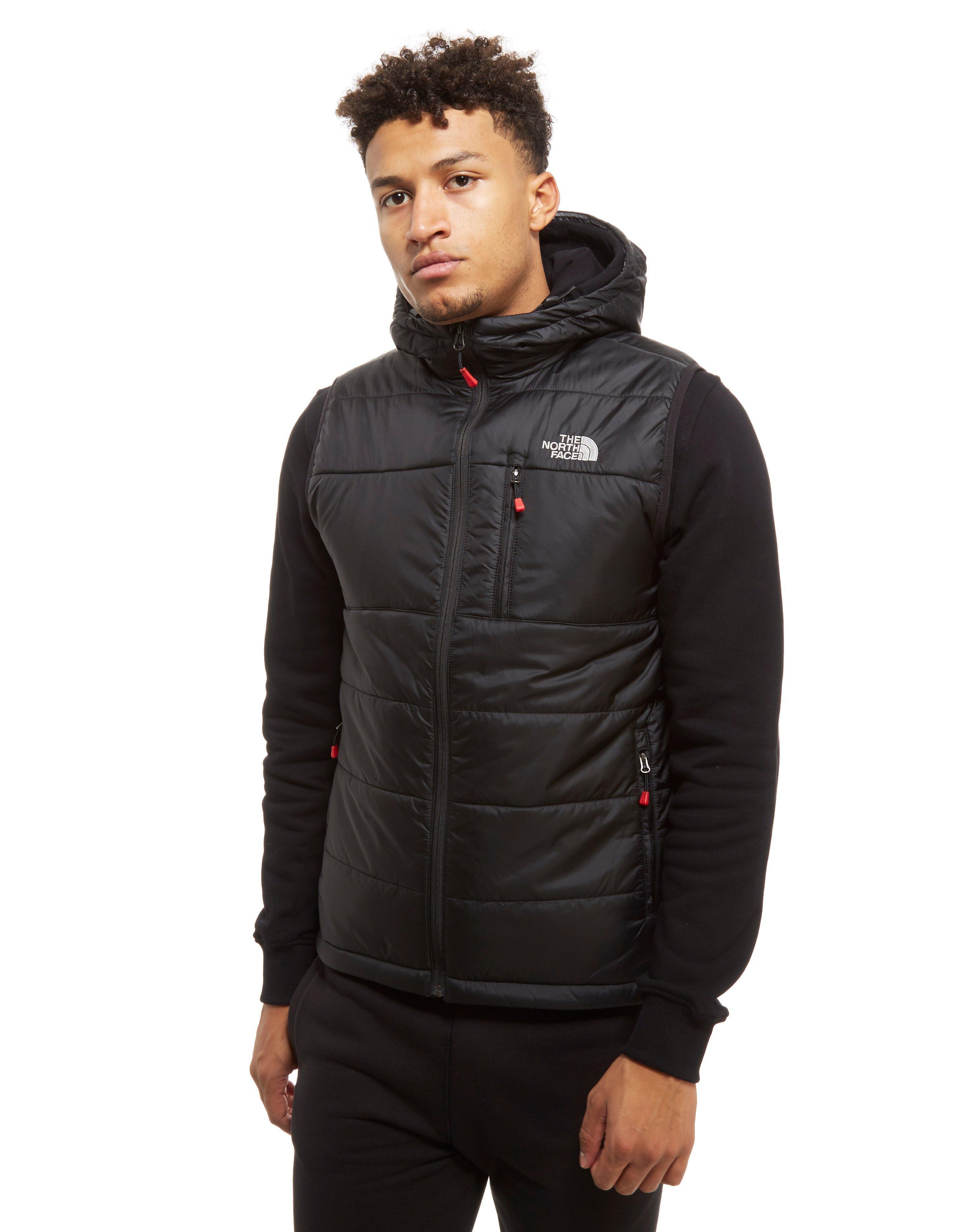 the north face hooded gilet