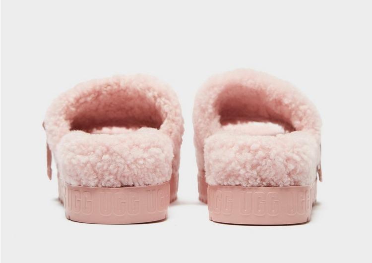 UGG Synthetic Fluffita Slides in Pink - Lyst