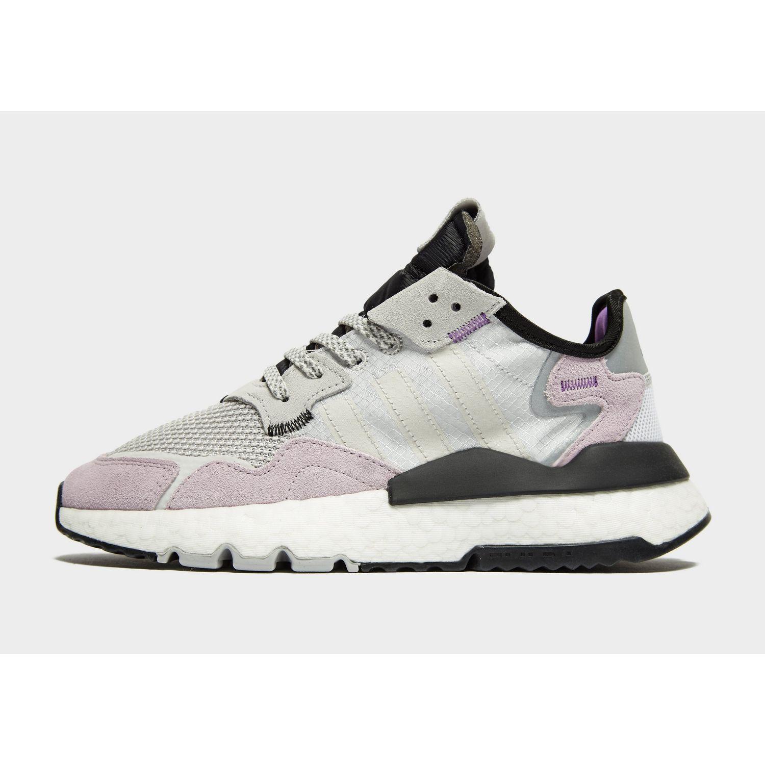 adidas nite jogger grey purple
