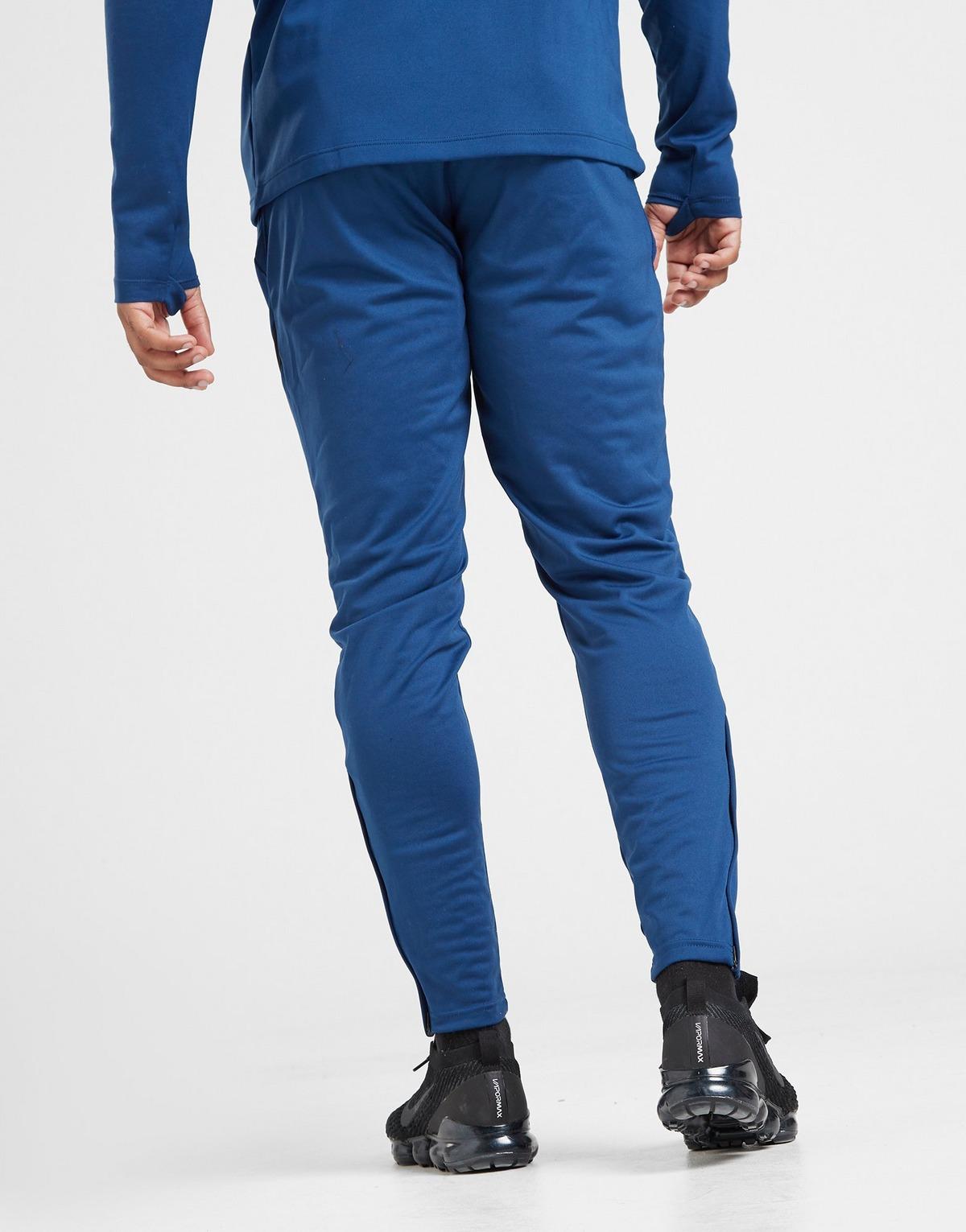 nike academy pants blue