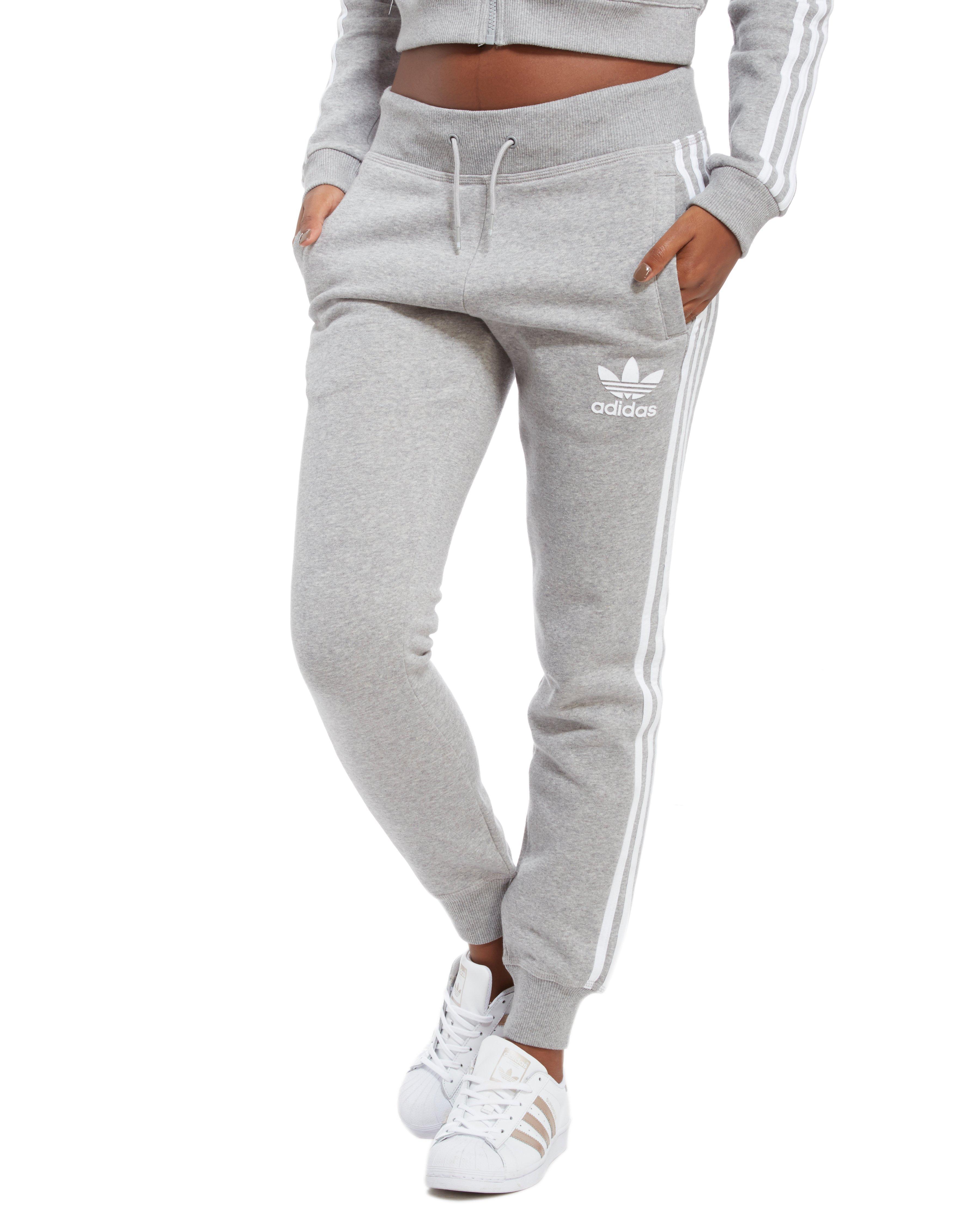 pink and grey adidas tracksuit