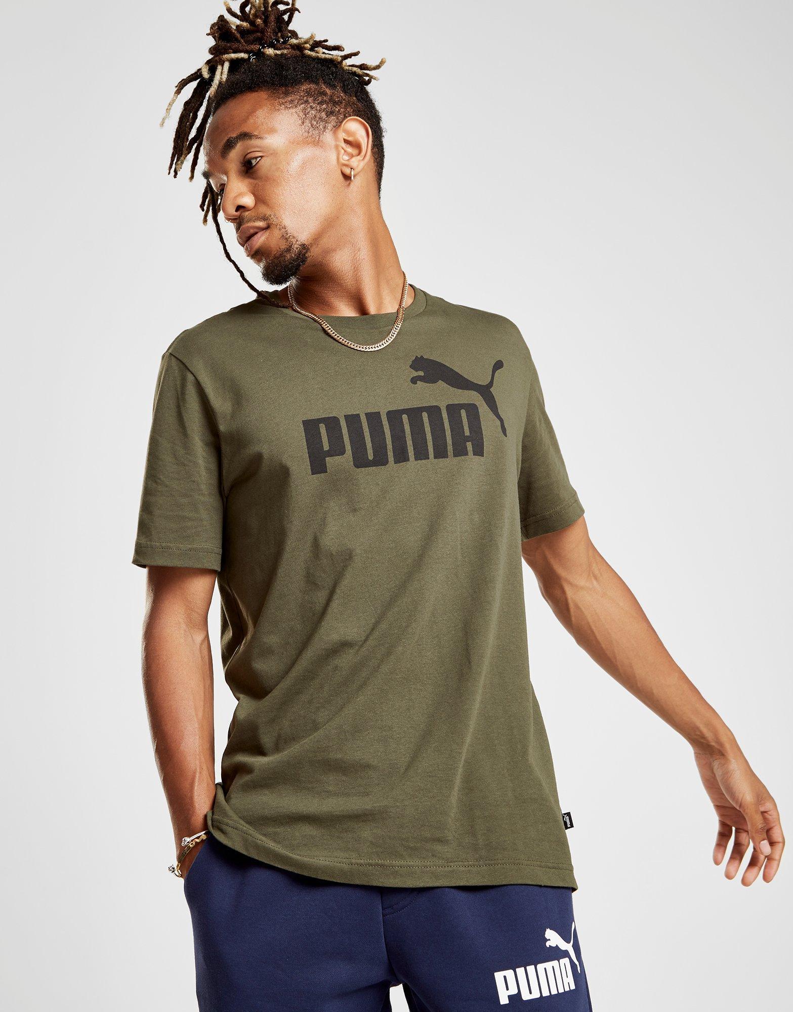 puma green shirt