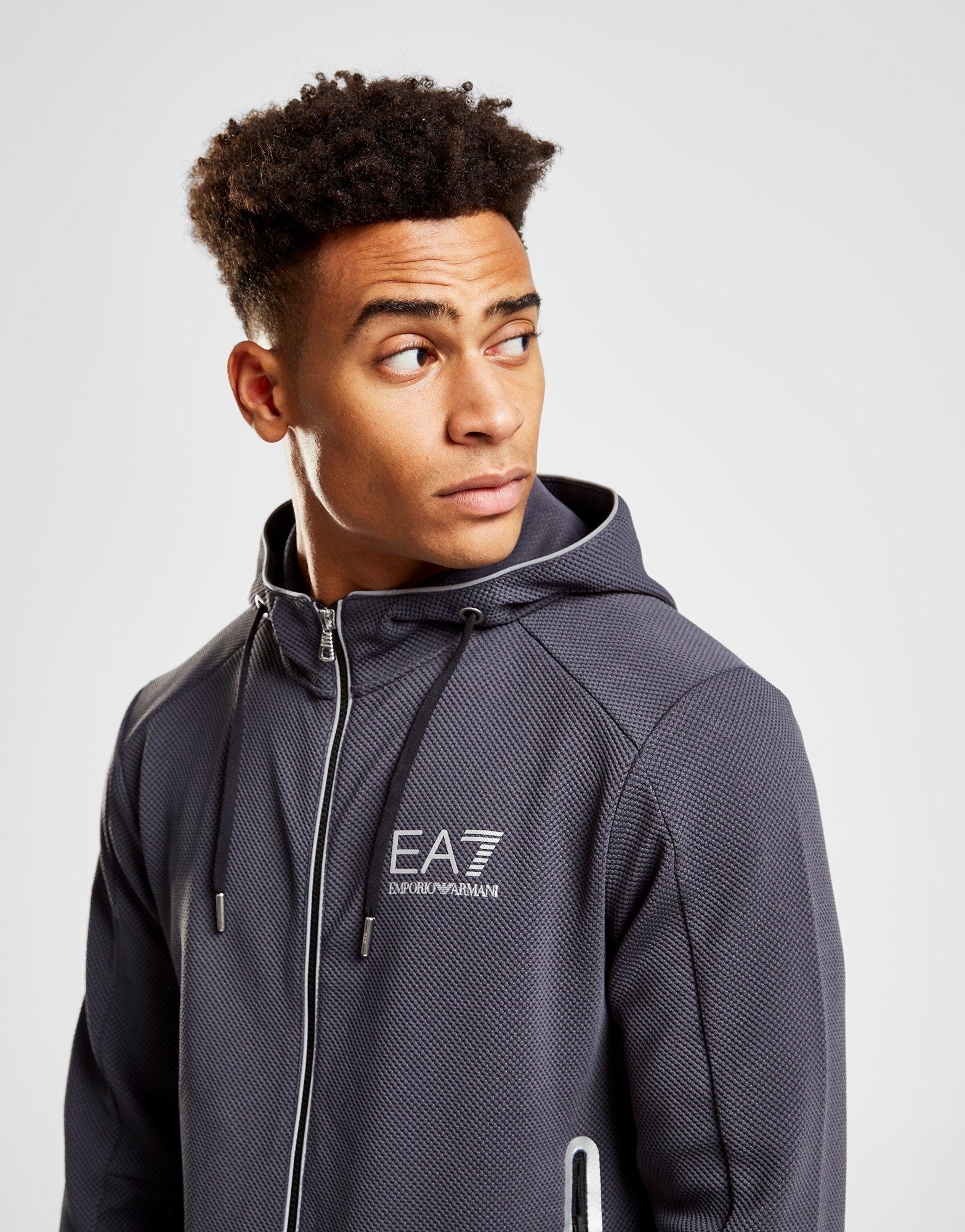 emporio armani ea7 evo pique hoodie