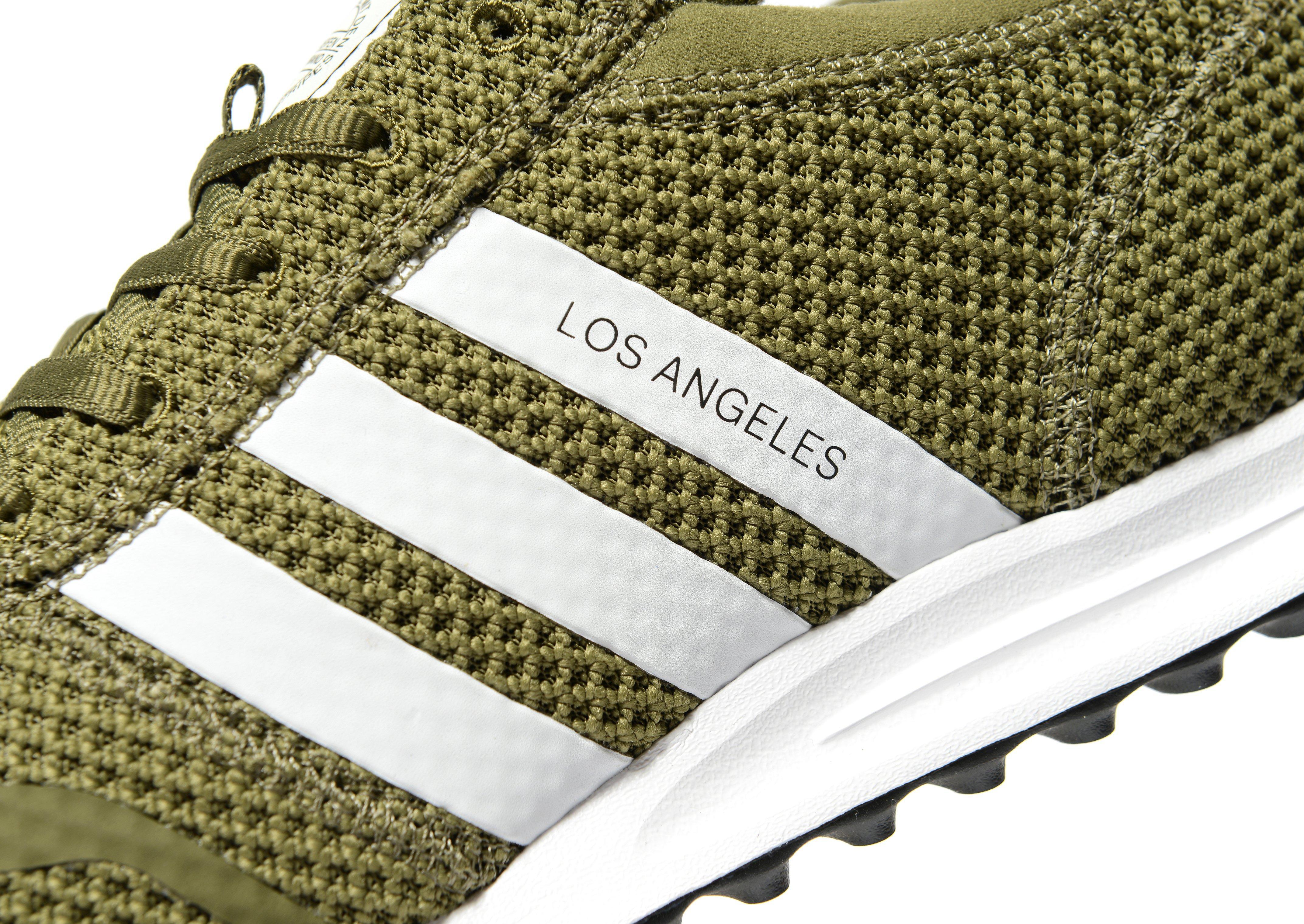 adidas Originals Rubber Los Angeles Ck in Olive/White (Green) for Men - Lyst
