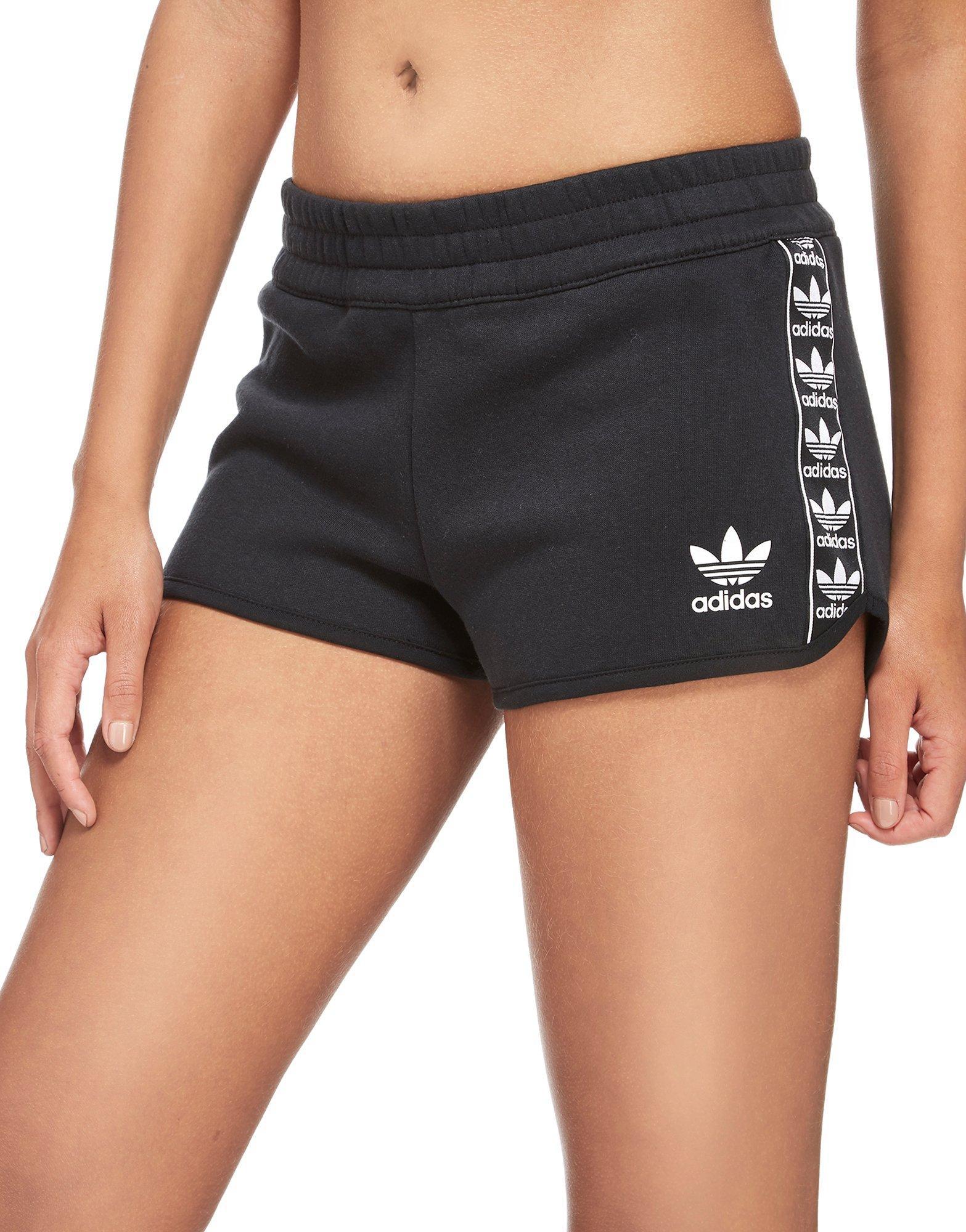 Adidas fleece shorts womens Clearance
