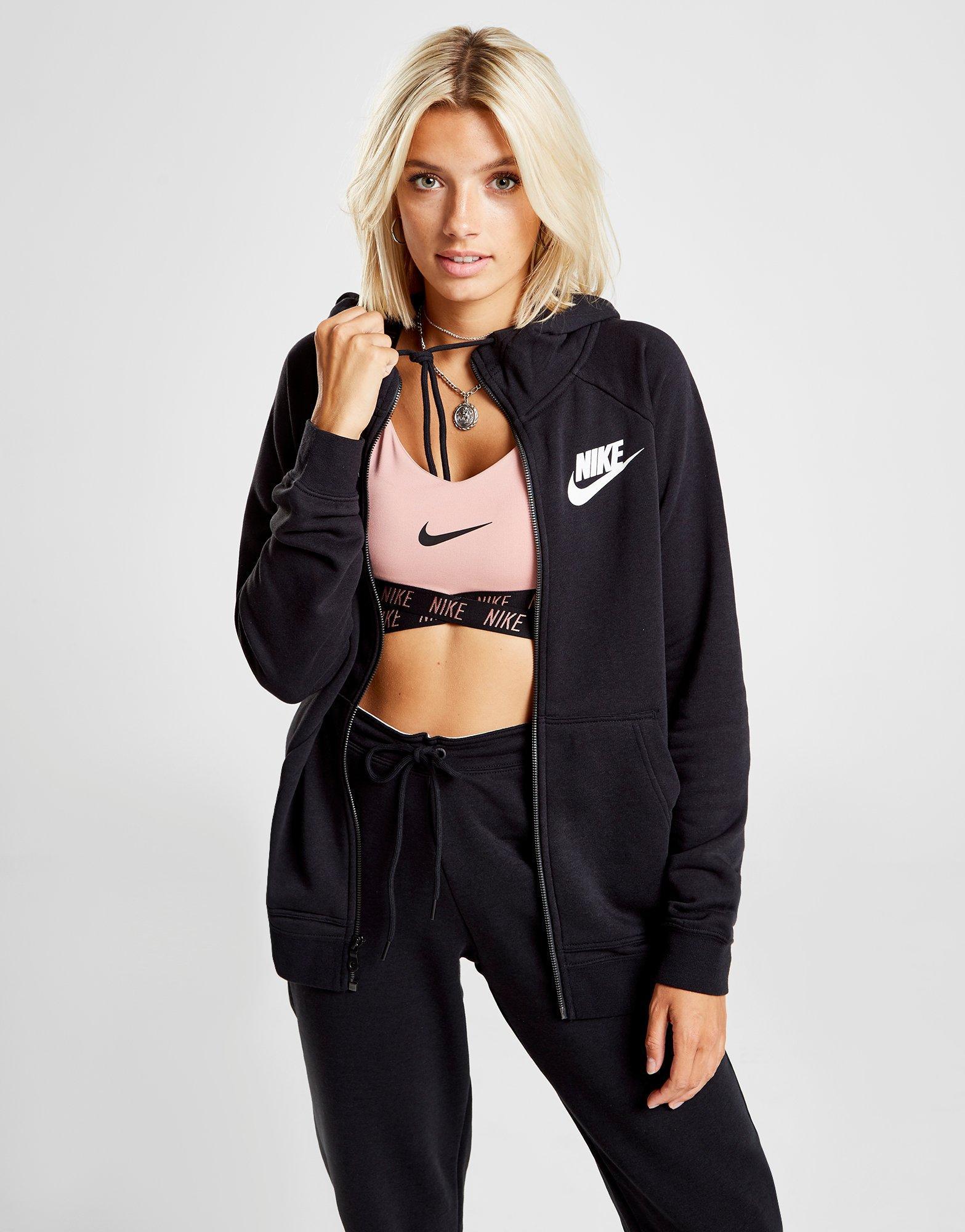 nike rally futura zip hoodie