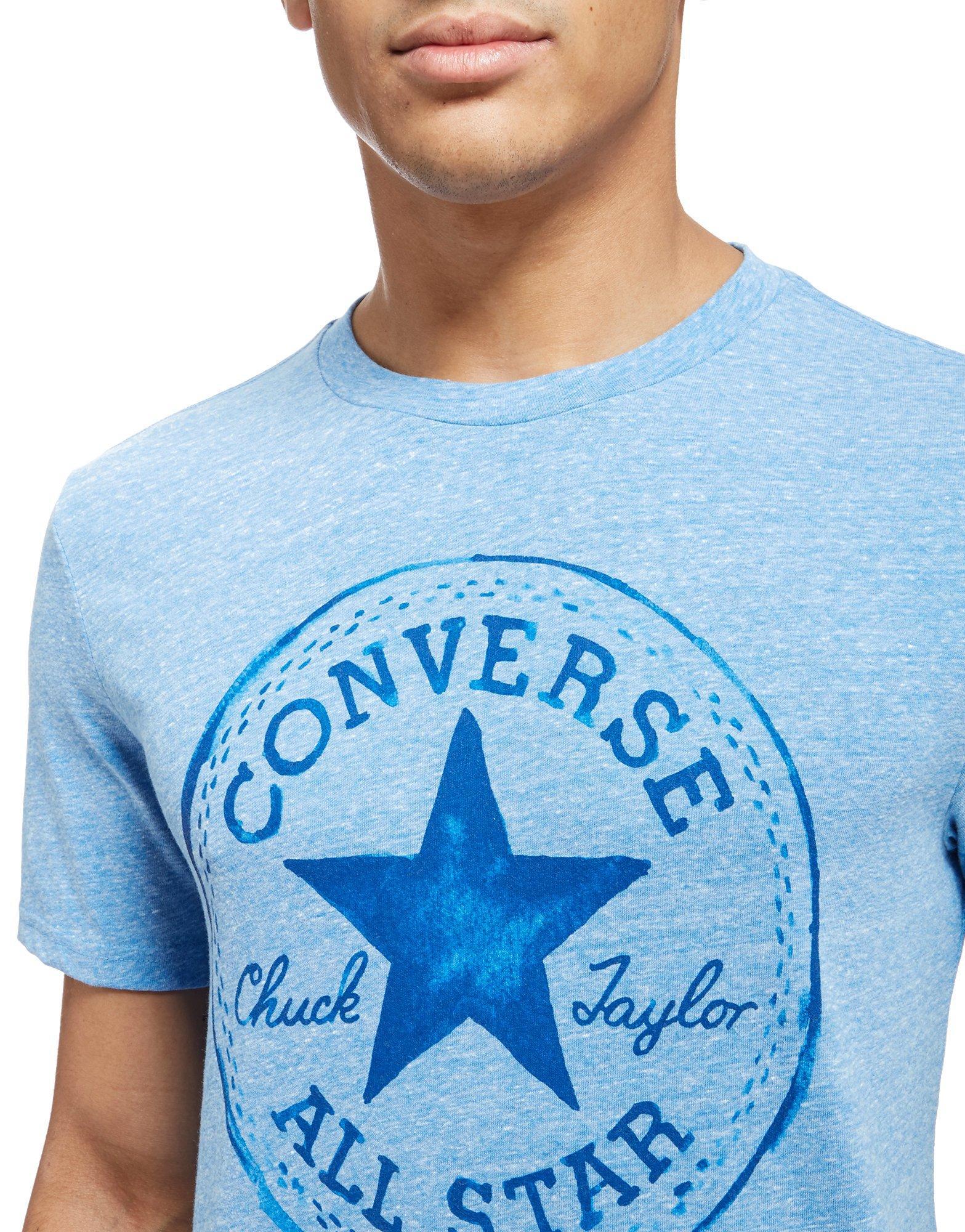 chuck taylor t shirt blue