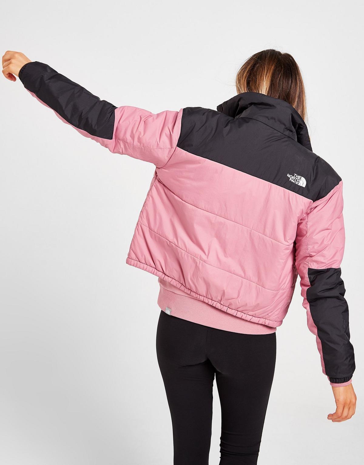 The North Face Synthetic Gosei Puffer Jacket In Pink Black Pink Lyst The North Face Synthetic Gosei Puffer Jacket In Pink Black Pink Lyst
