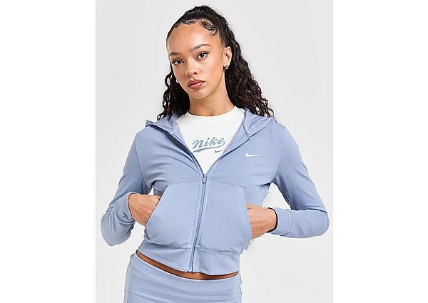 Nike zip hoodie blue best sale