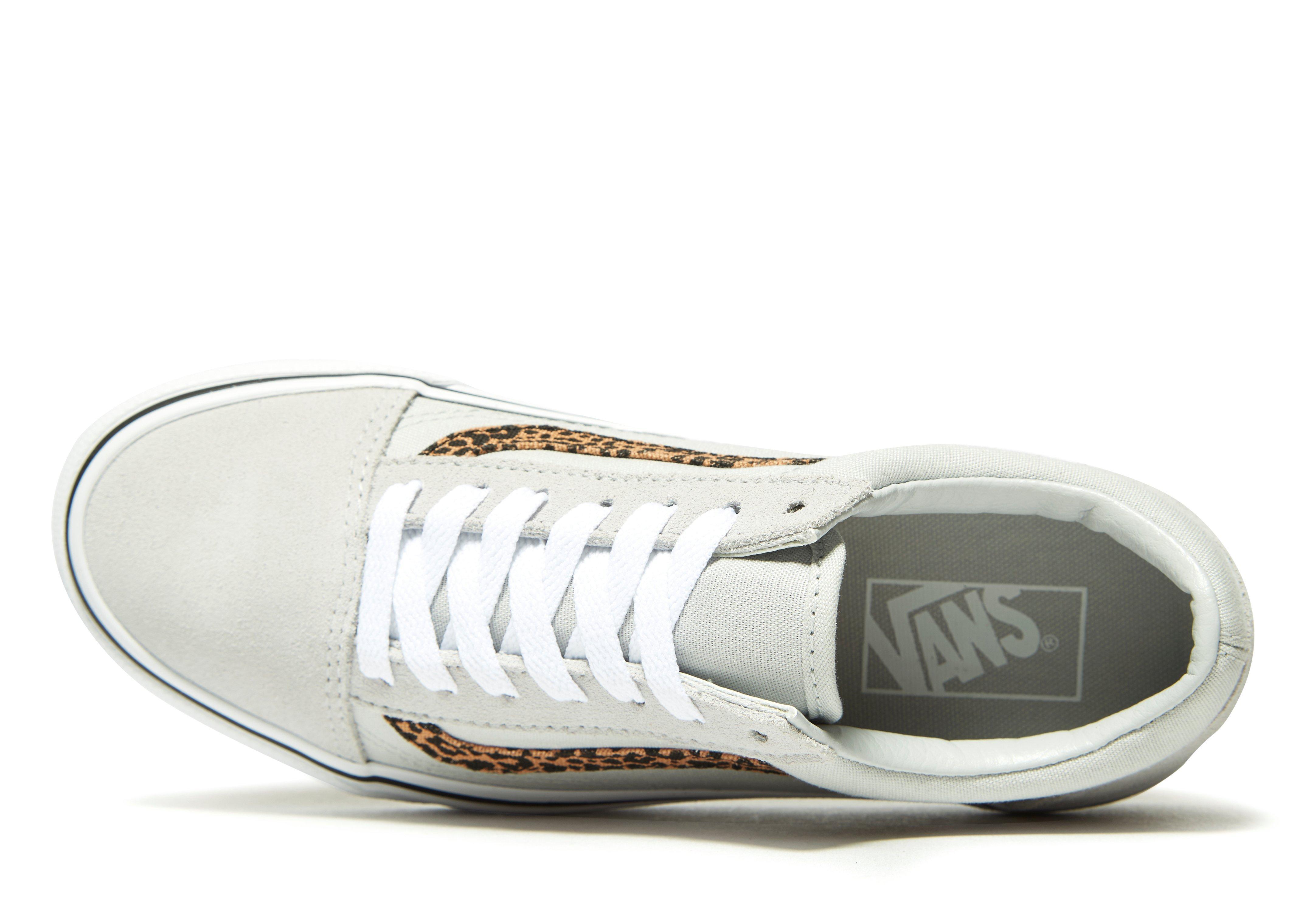 jd sports leopard vans