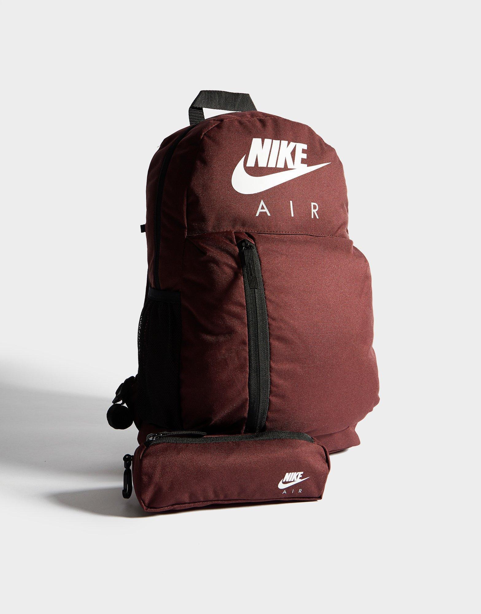 maroon backpack nike