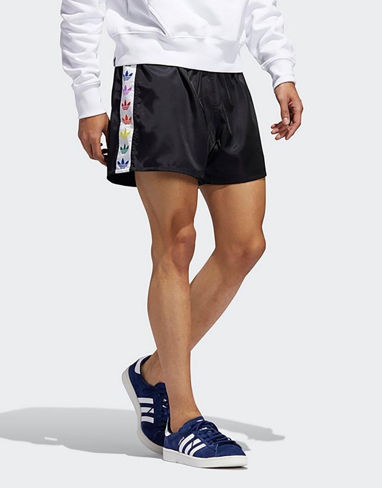 adidas originals pride trefoil tape shorts