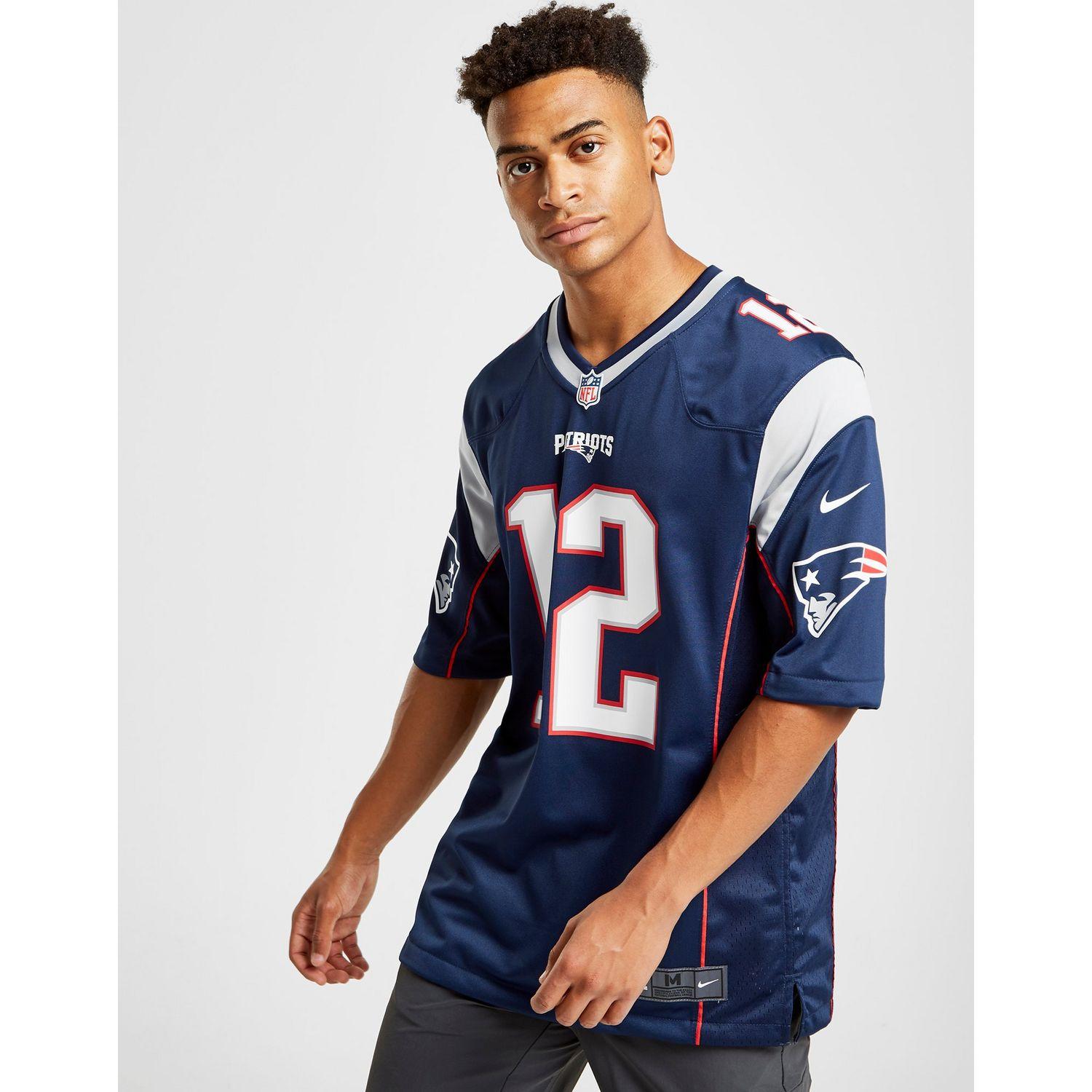 patriots home game jersey