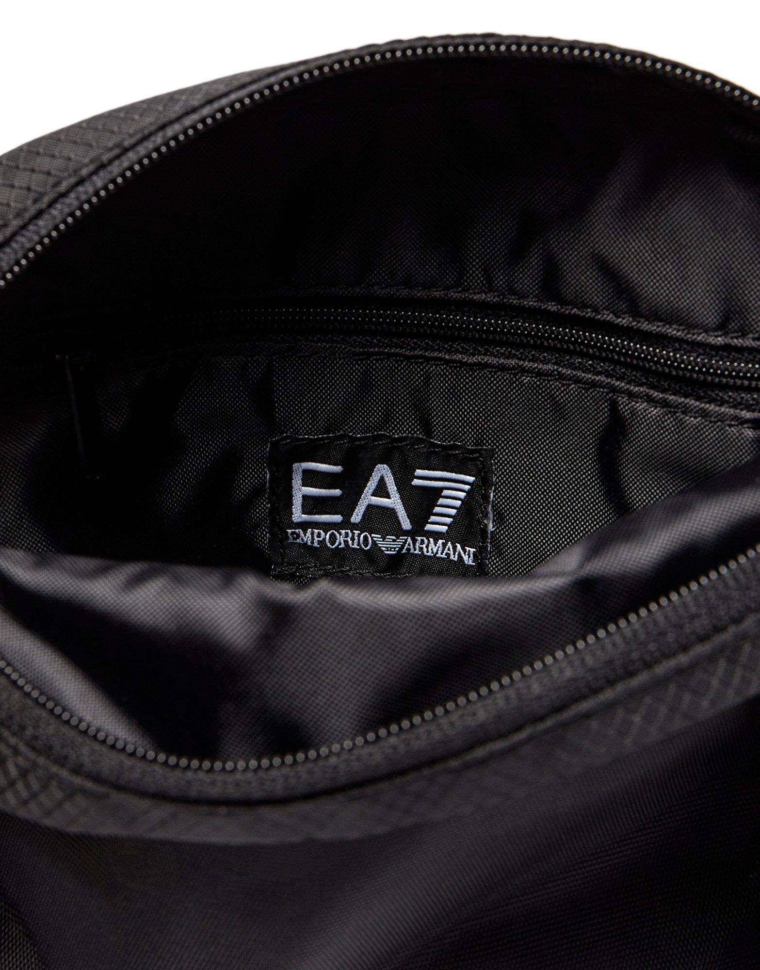 emporio armani ea7 train logo small pouch bag