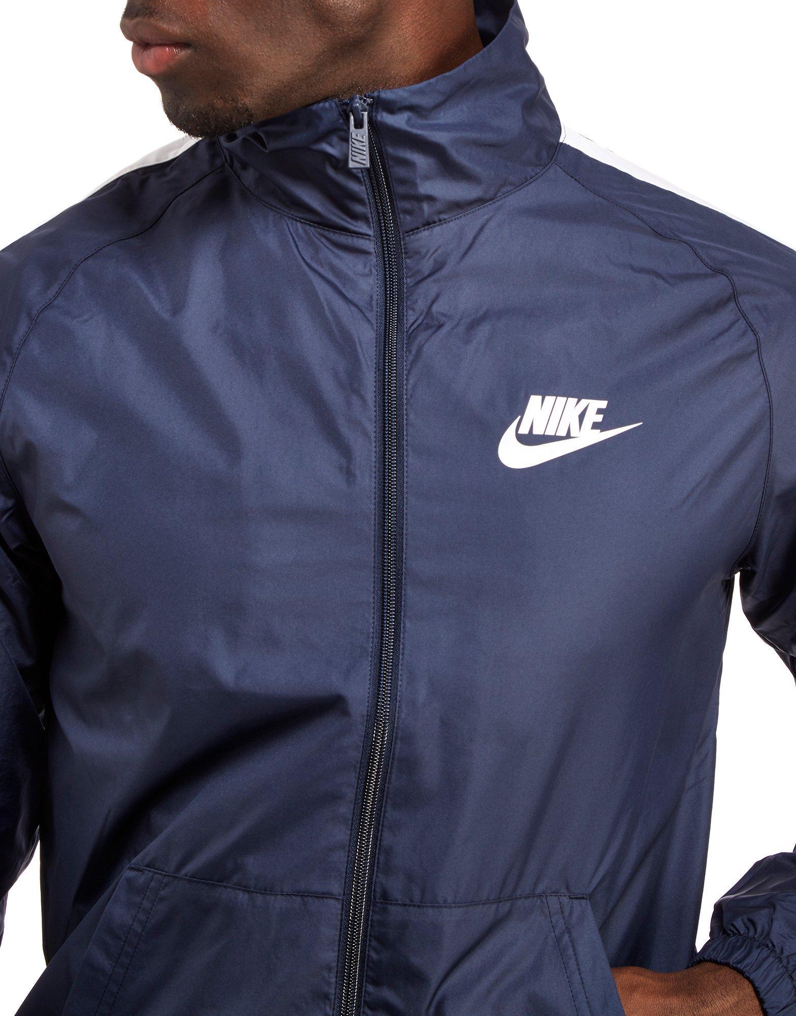 Nike Synthetic Season Woven Tracksuit in Navy/White (Blue) for Men - Lyst