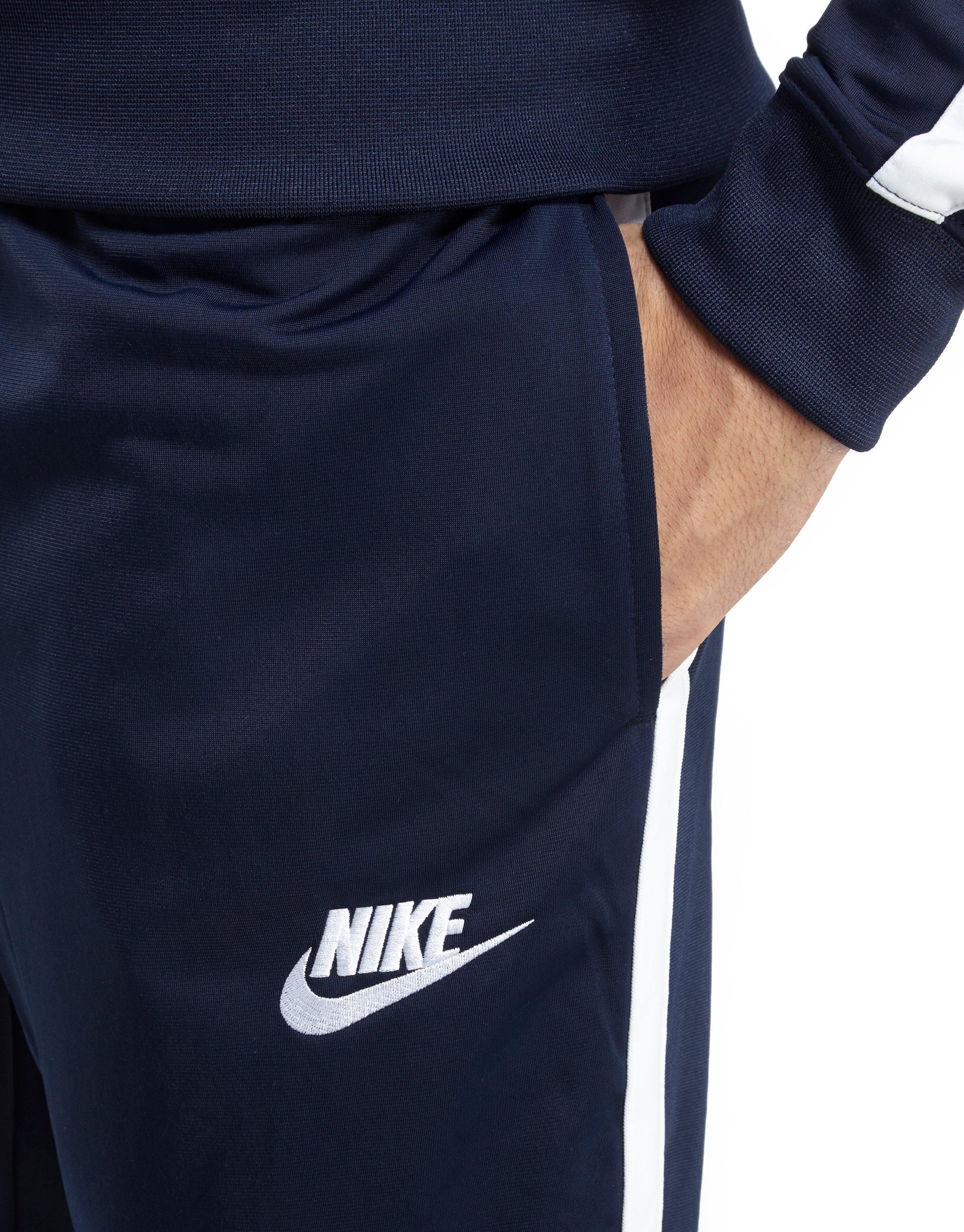 Nike Synthetic Season Poly Tracksuit in Navy/White (Blue) for Men Lyst
