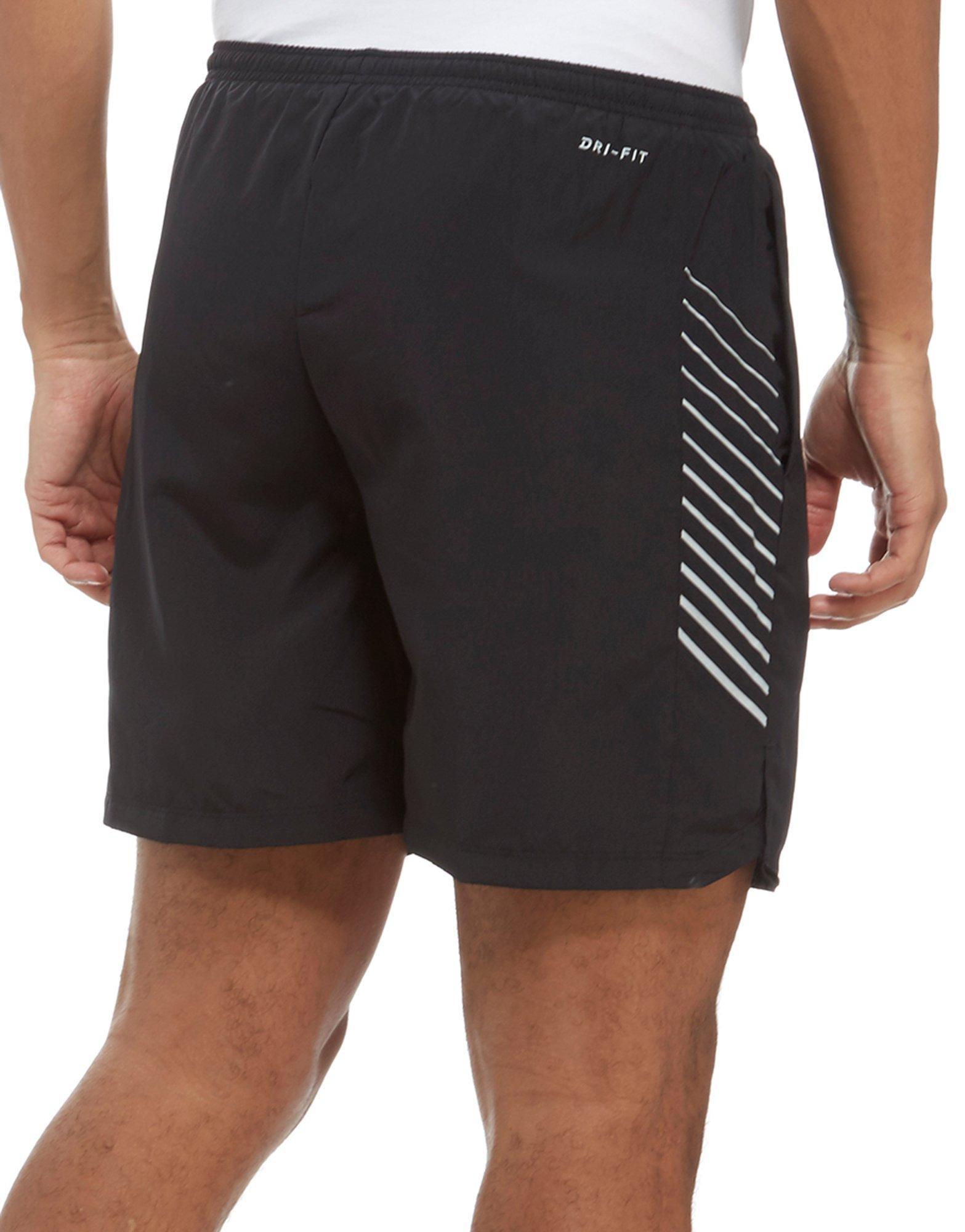 nike challenger shorts black
