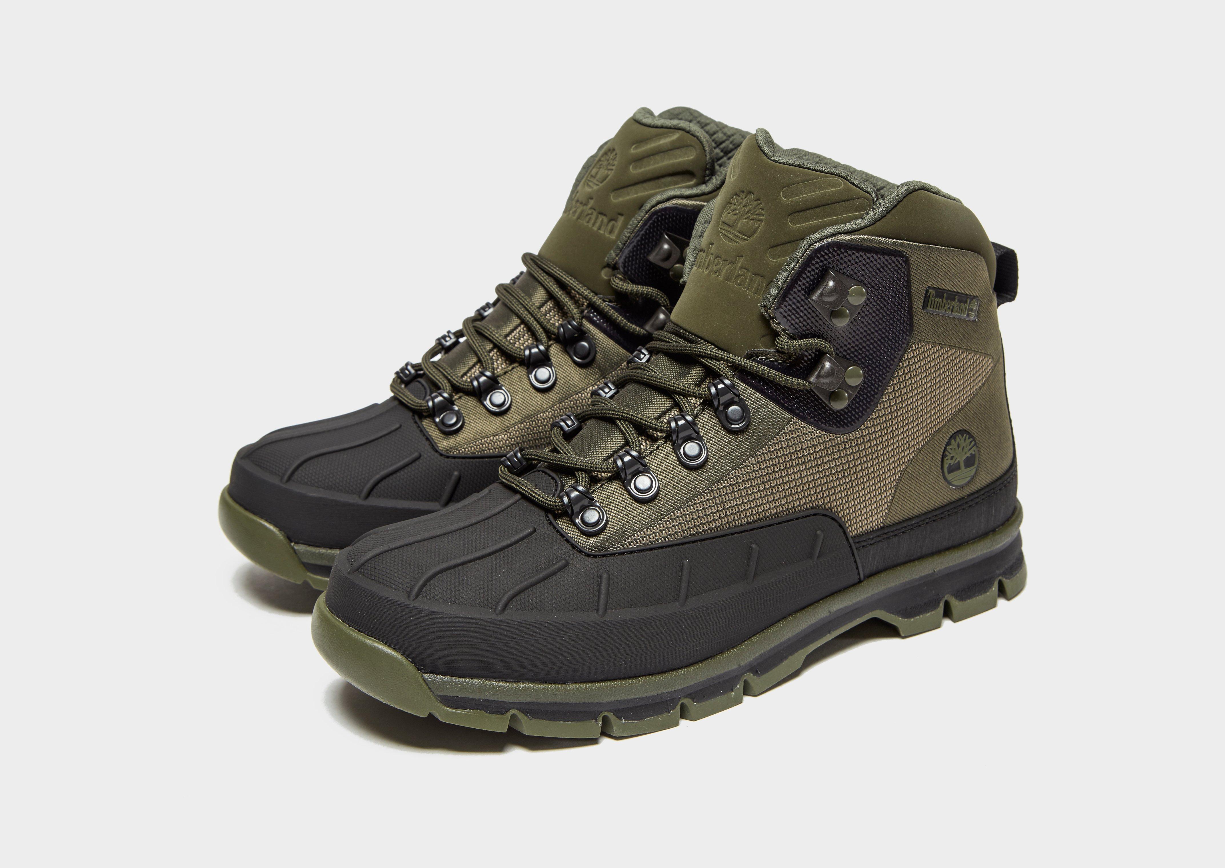 timberland euro hiker green