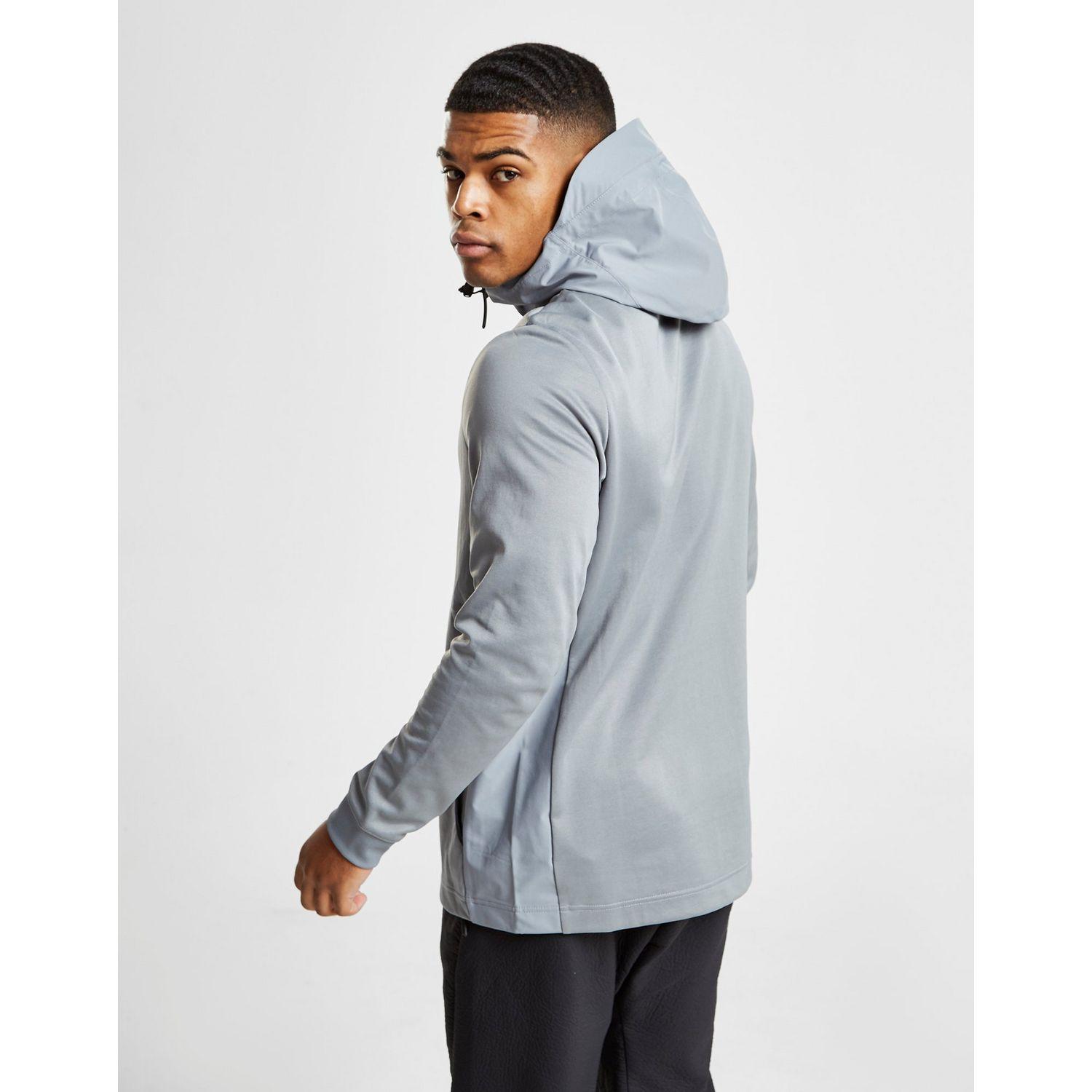 Nike Synthetic Air Max Poly 1/2 Zip Hoodie in Grey (Gray) for Men - Lyst
