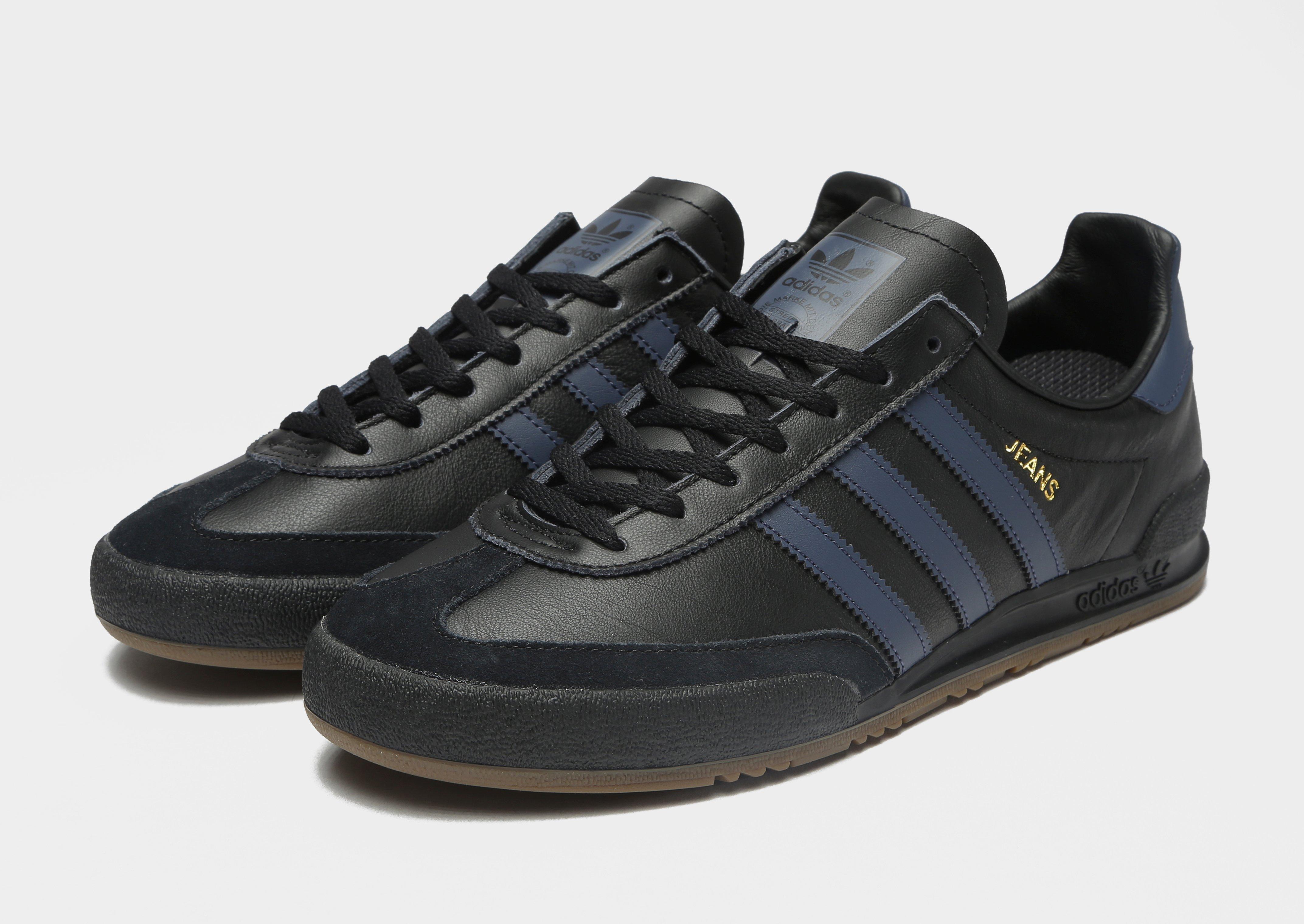 adidas jeans leather