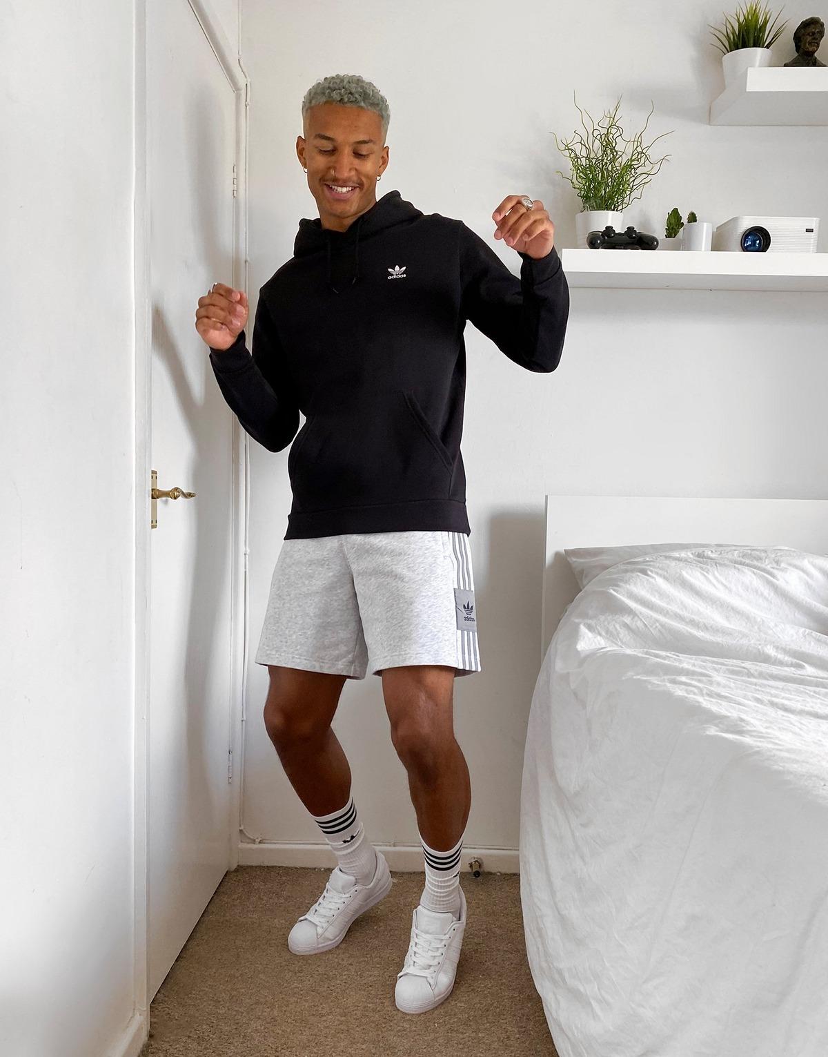 adidas originals essential overhead hoodie men's