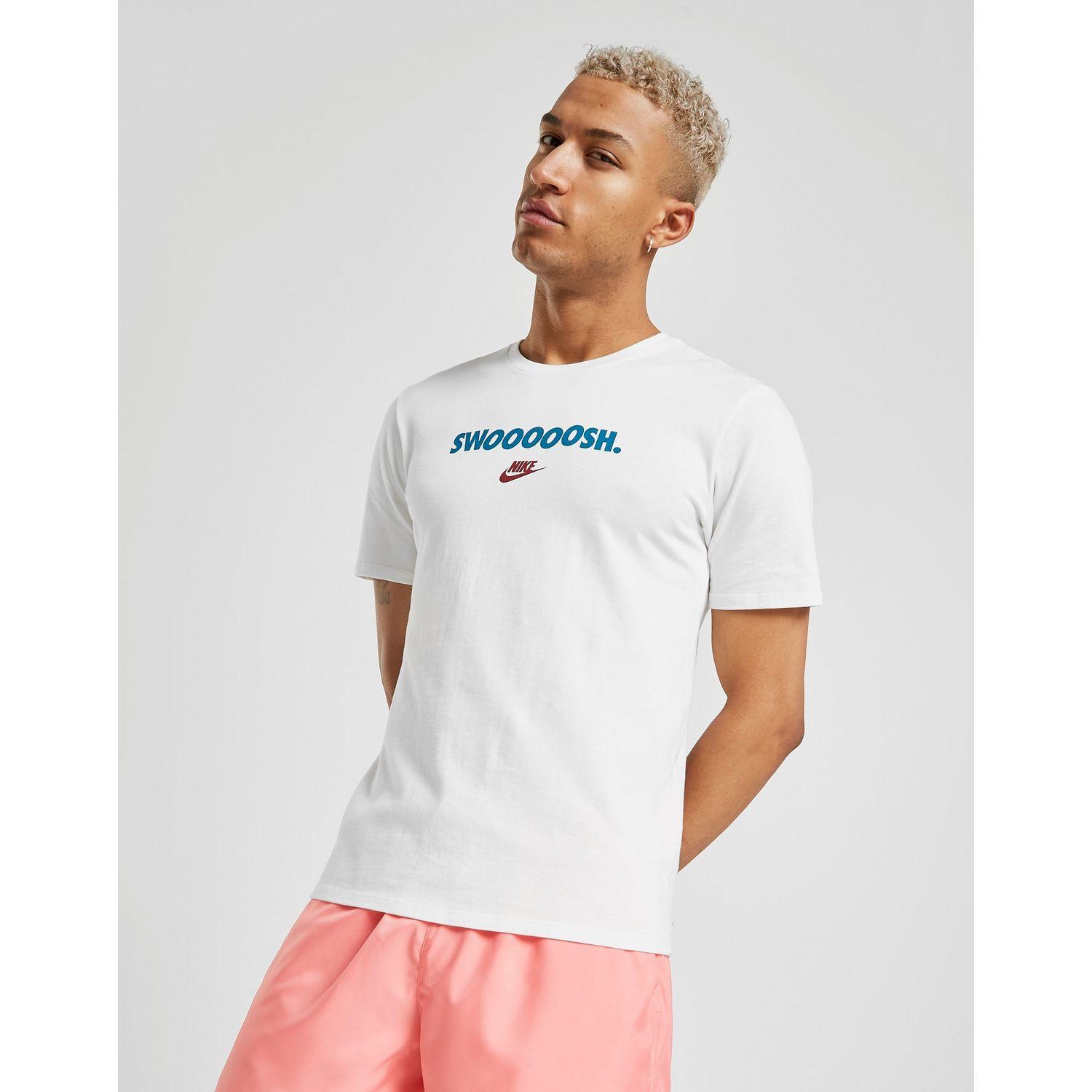 Nike Synthetic Flow Woven Swim Shorts in Pink/White (Pink) for Men Lyst