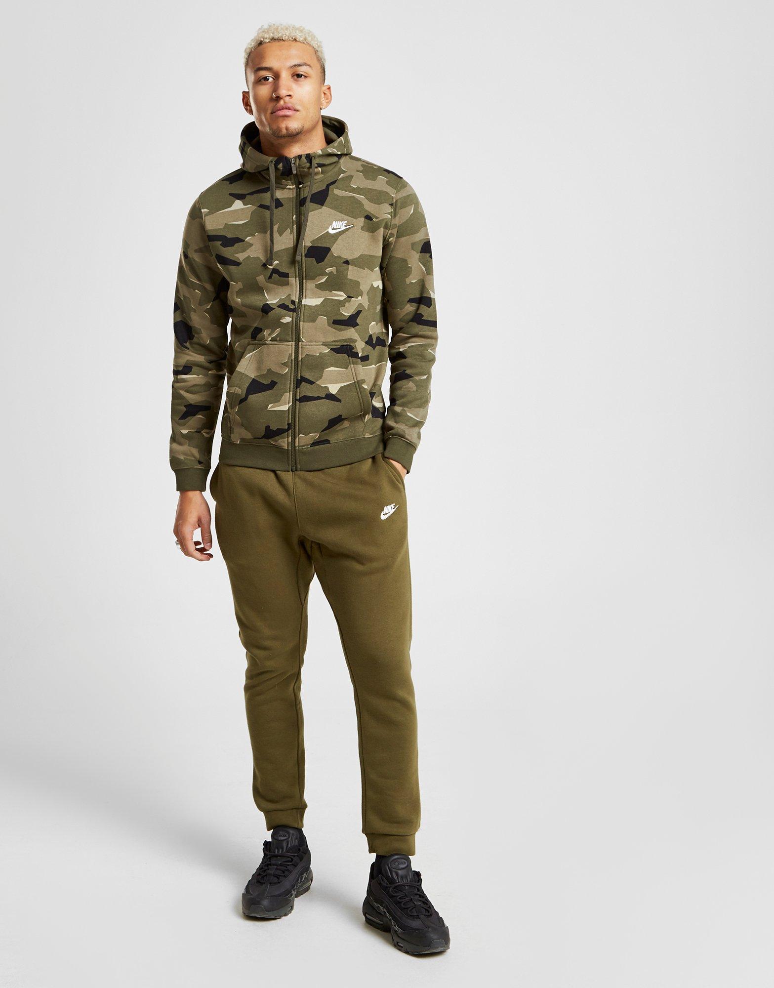 nike camo futura full zip hoodie